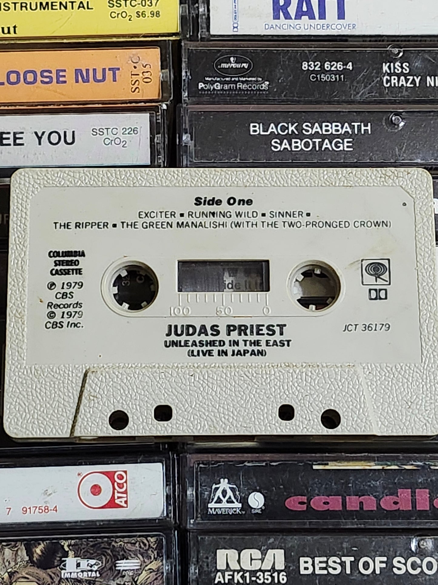 Judas Priest - Unleashed In The East (Live In Japan) Cassette Tape