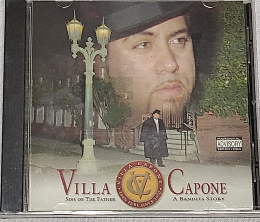 Villa Capone Sins of The Father  Sacramento Rap Rare HTF OOP Cali Norcal