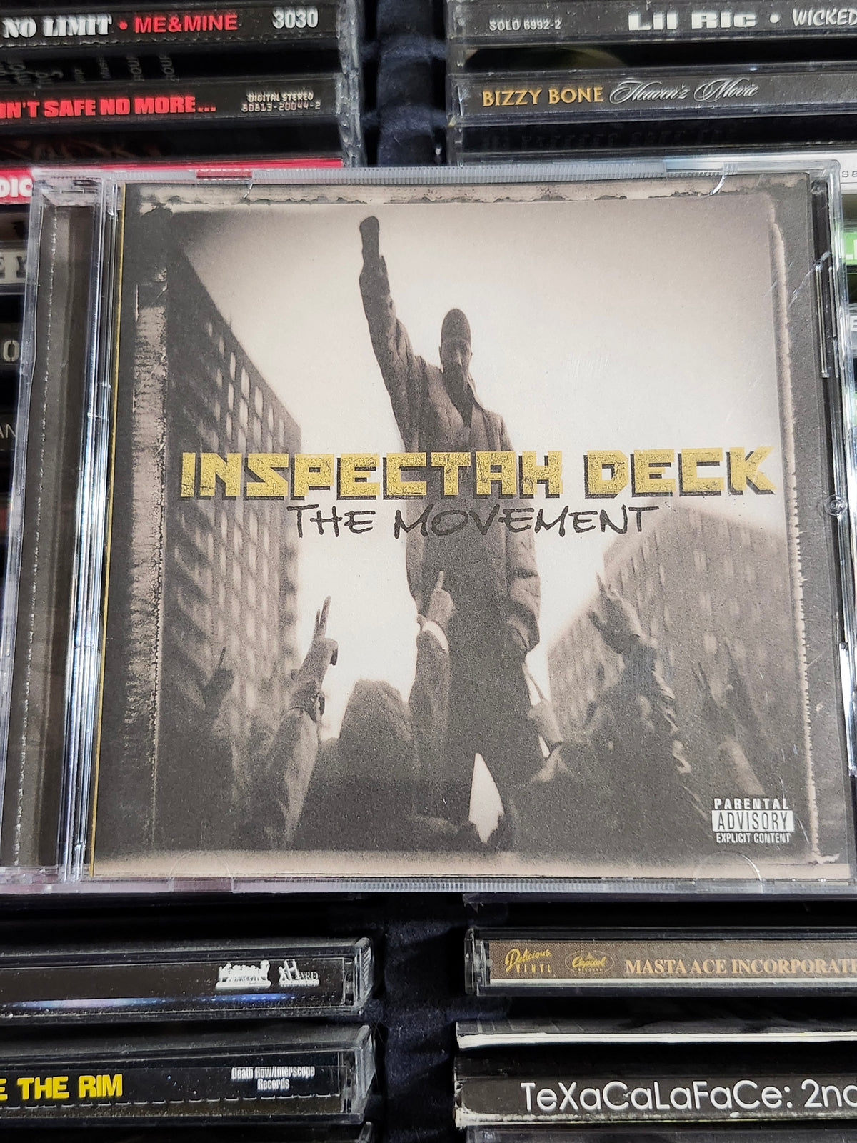 Inspectah Deck The Movement CD Rap Hip Hop Wu Tang Rebel INS Rare HTF OOP