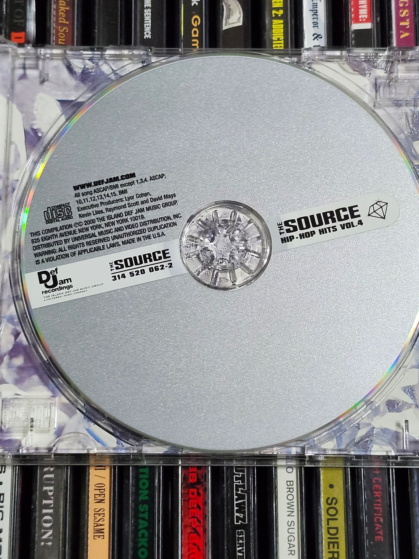 Source Presents: Hip Hop Hits 4 CD Nelly DMX Eminem Dr Dre 504 Boyz Big Pun