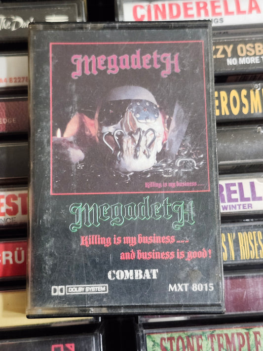Megadeth Killing Is My Business...and Business Is Good! Cassette Metal