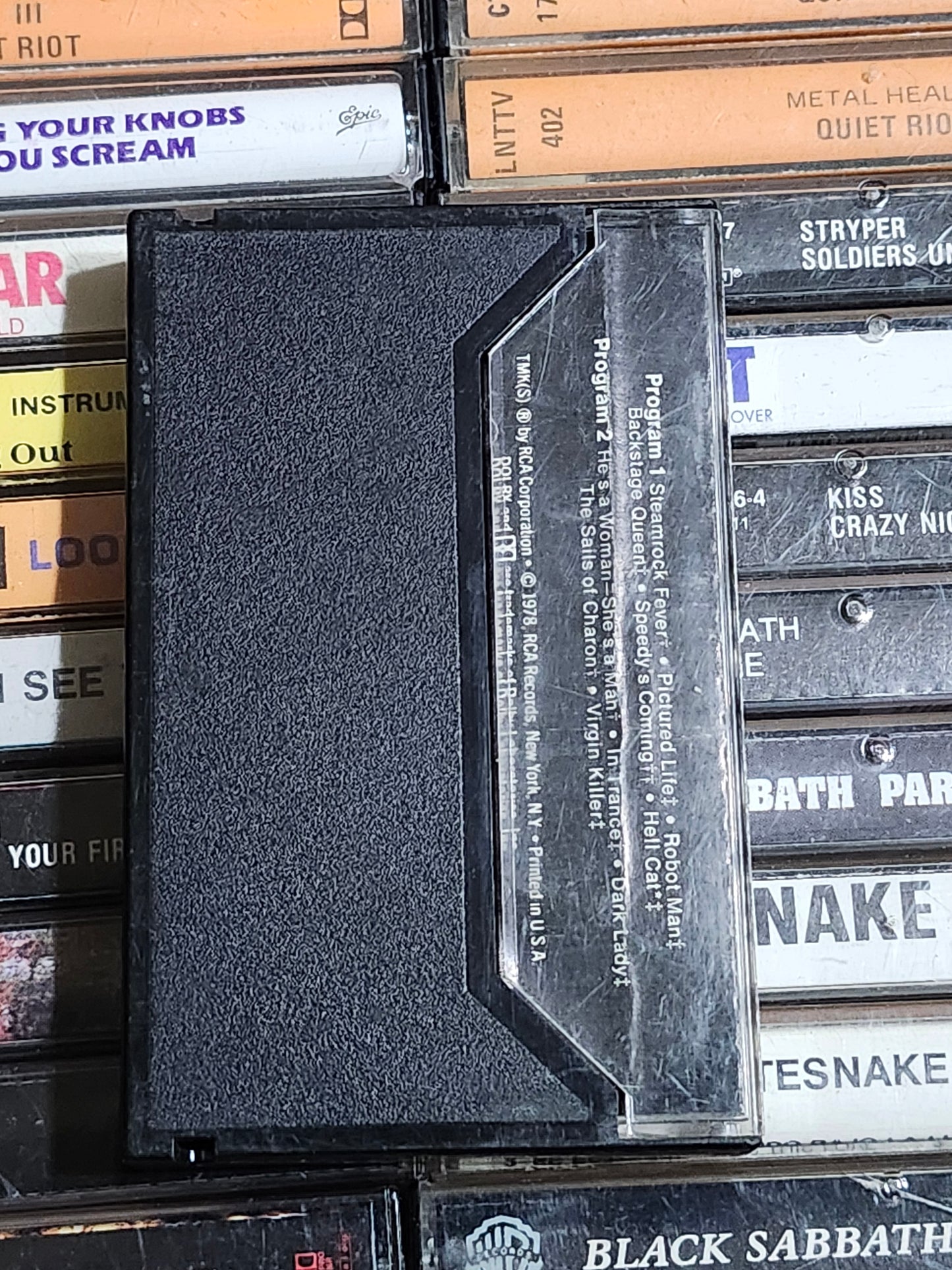 Scorpions Best Of Scorpions Hard Rock Heavy Metal Cassette Tape