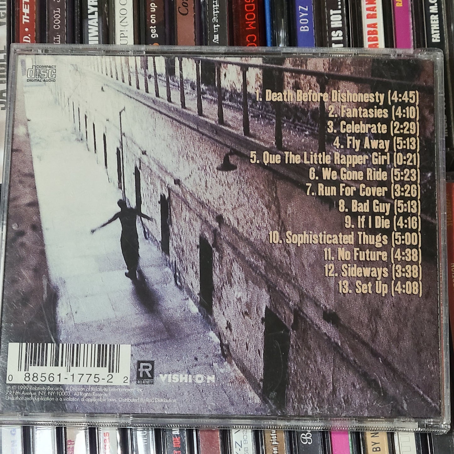 Bootleg Death Before Dishonesty CD Hip-Hop Rap Dayton Family
