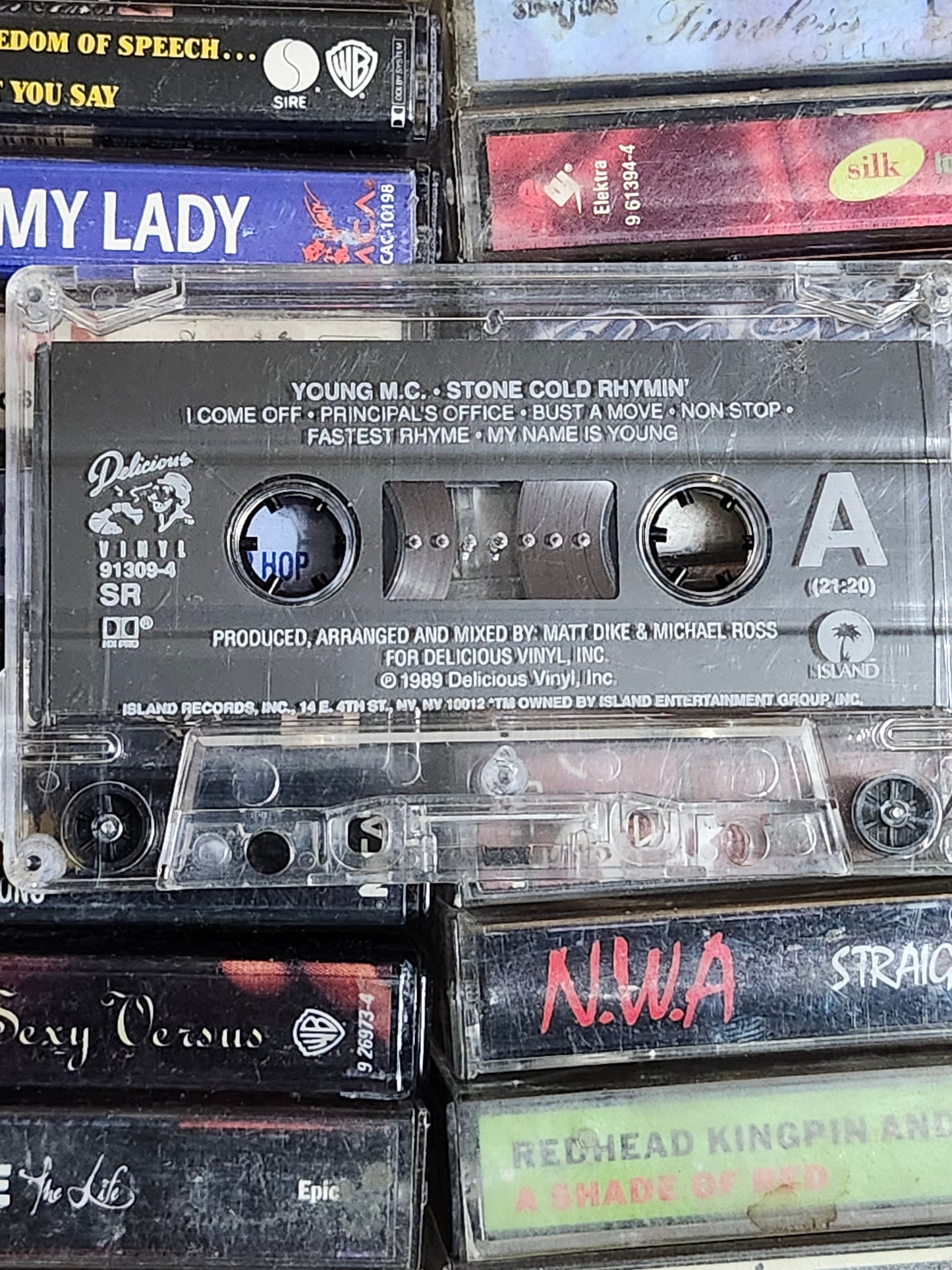 Young MC - Stone Cold Rhymin Cassette Tape Rap