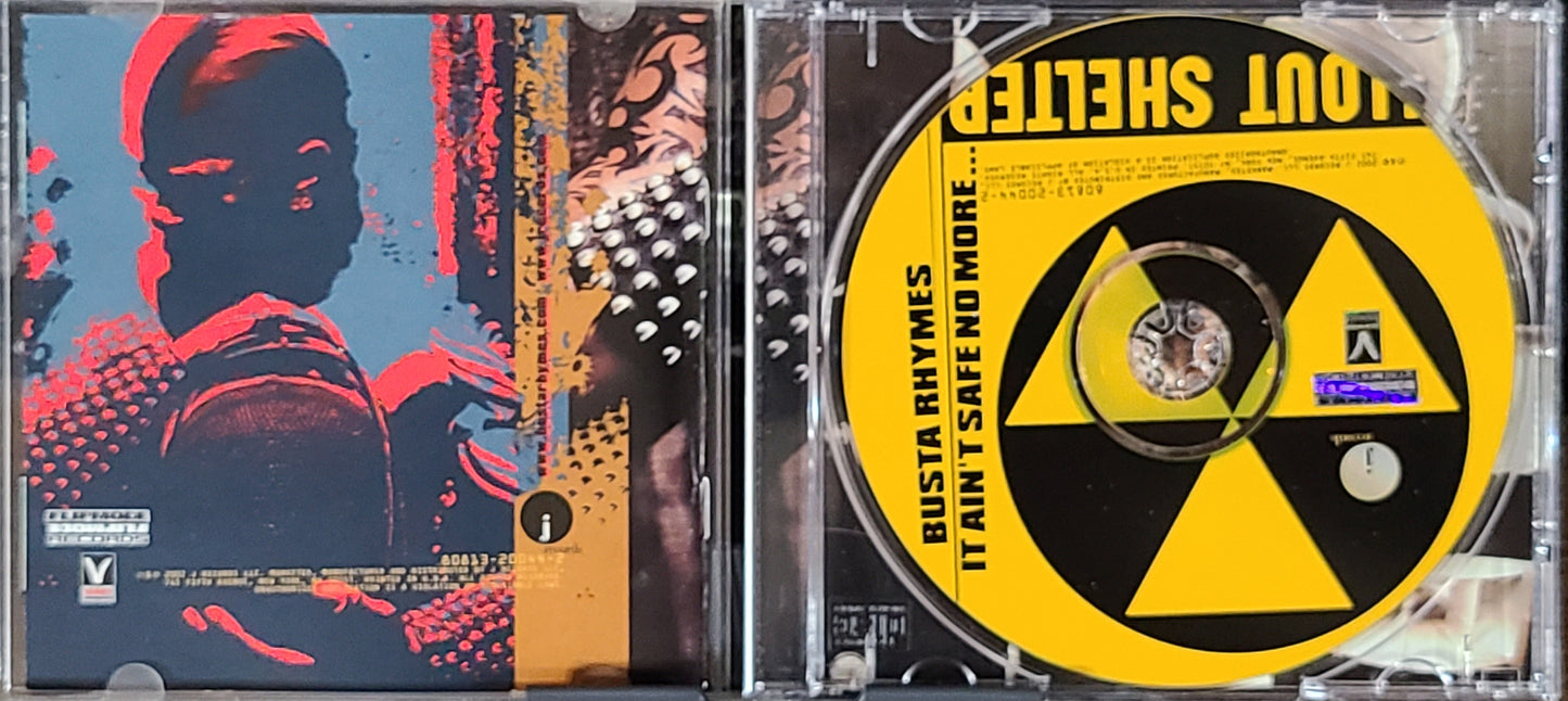 Busta Ryhmes Signed  It Ain't Safe No More CD