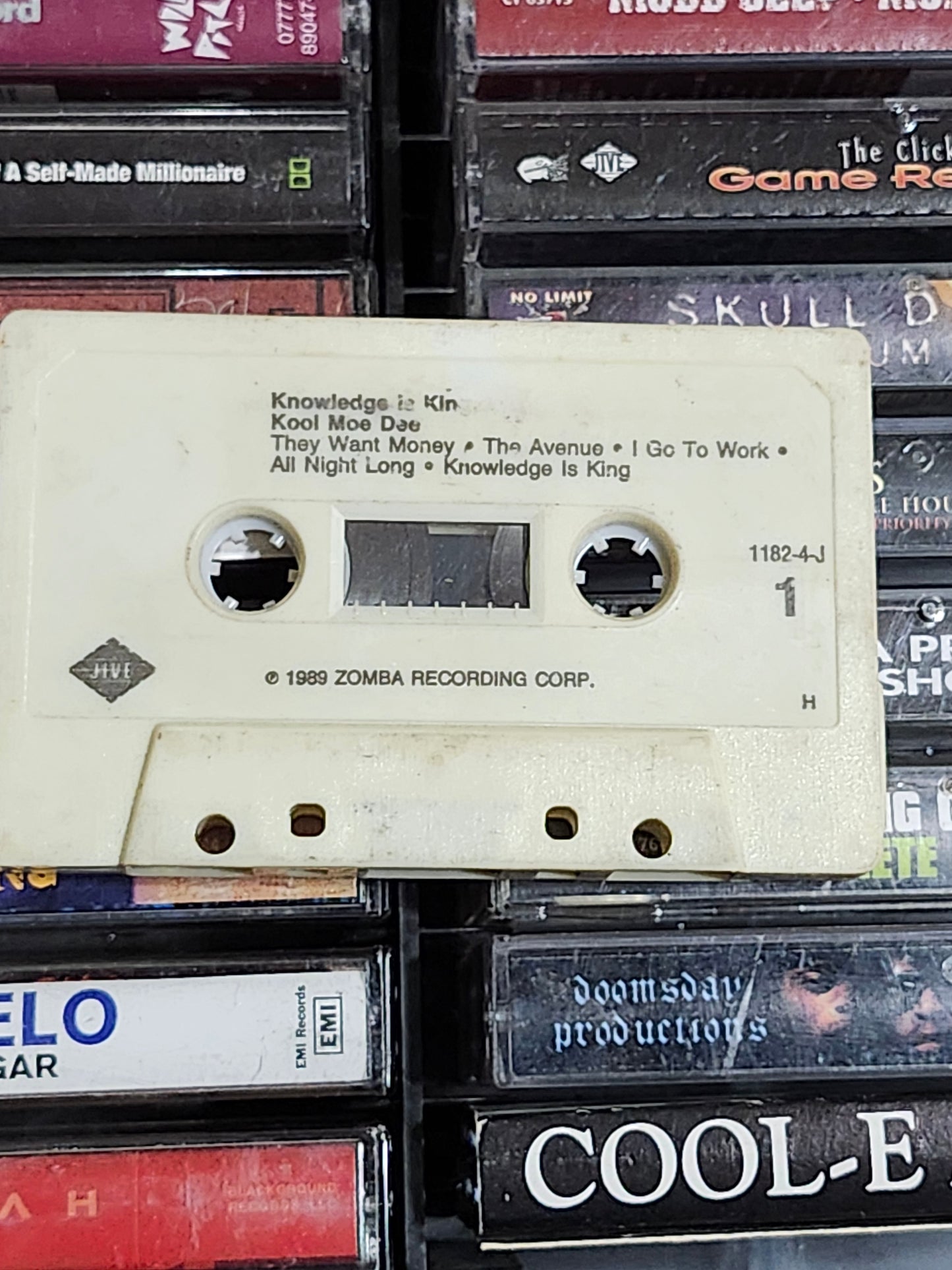 Kool Moe Dee Knowledge Is King Cassette