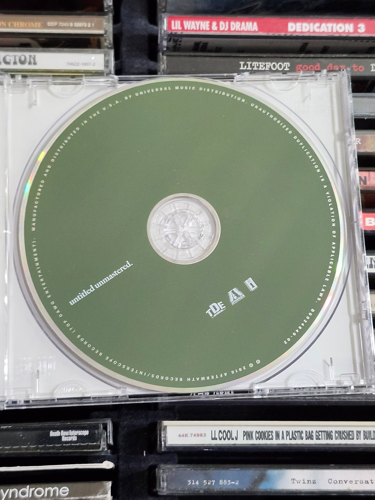 Kendrick Lamar - untitled unmastered CD