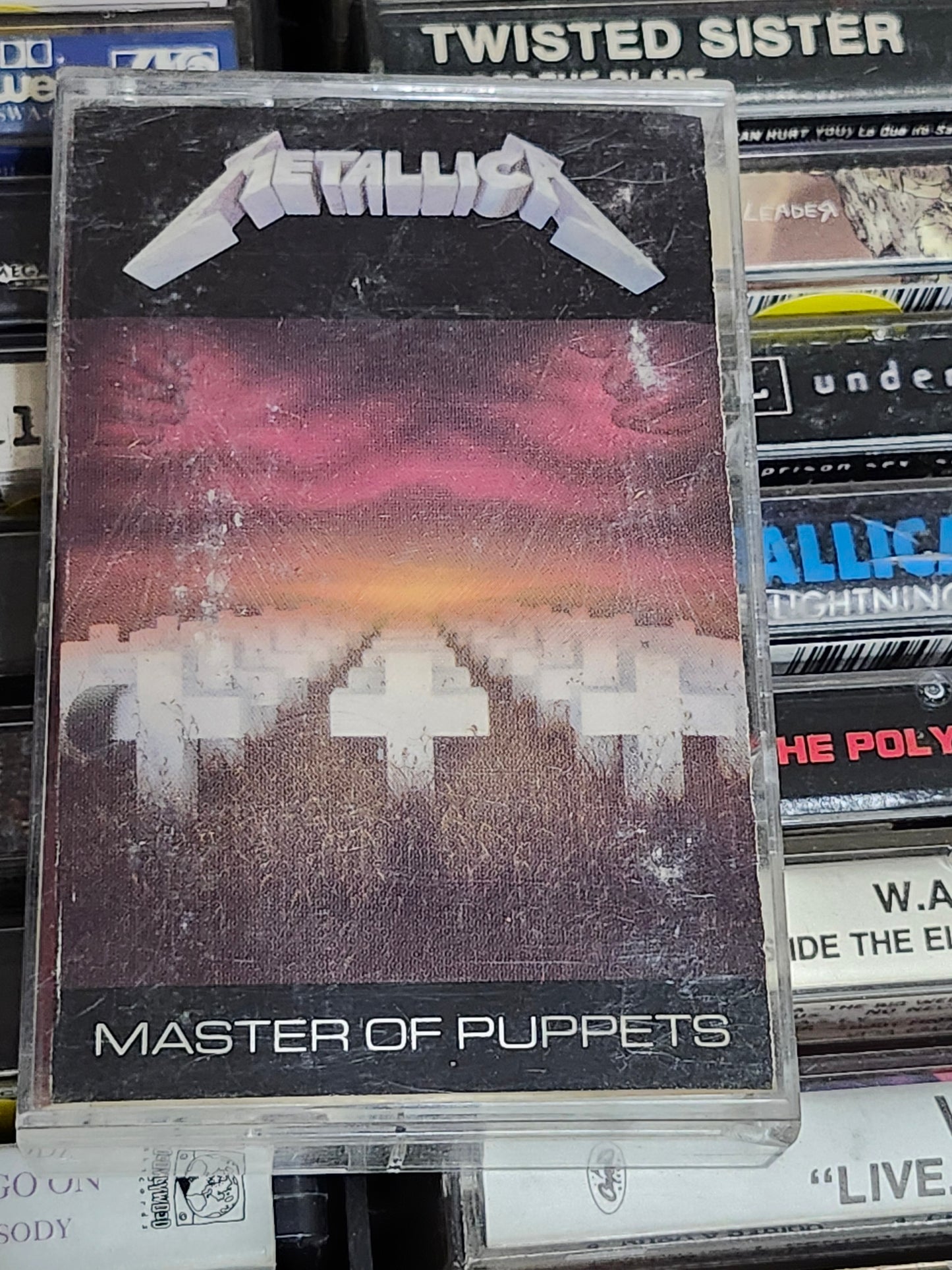 Metallica Master of Puppets Cassette