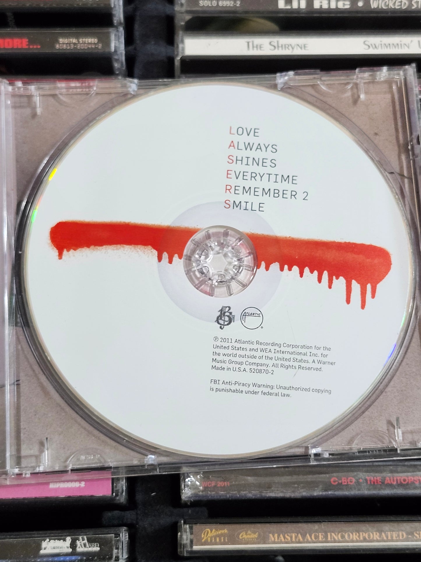 Lupe Fiasco Lasers CD