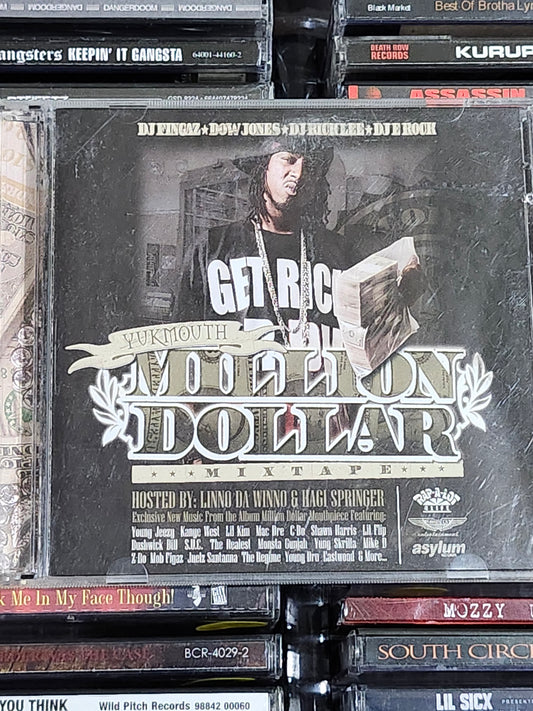 Yukmouth Million Dollar Mixtape - CD Mac Dre C-Bo Kanye Jeezy Mob Figaz