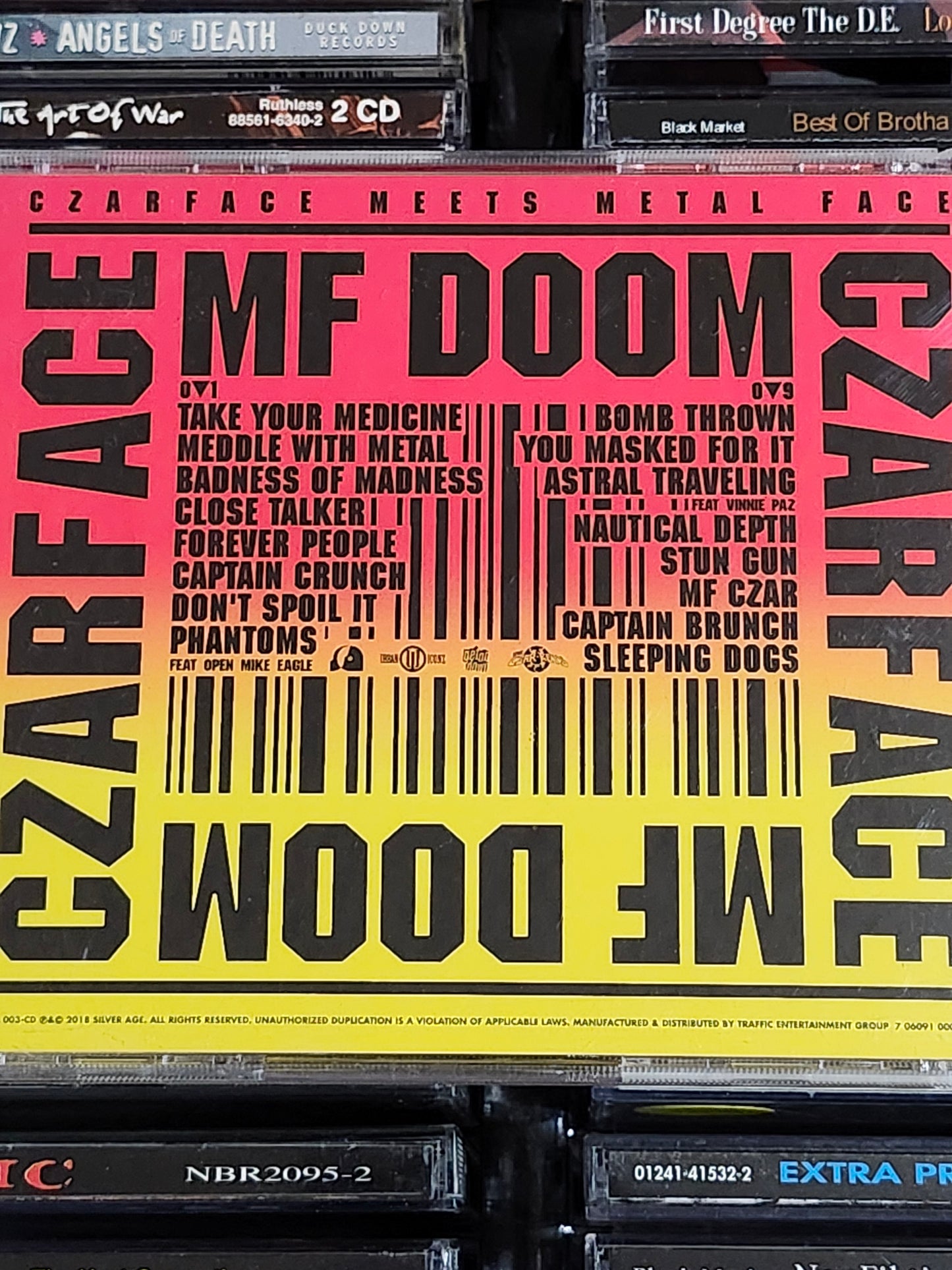 Czarface & MF Doom Czarface Meets Metal Face CD