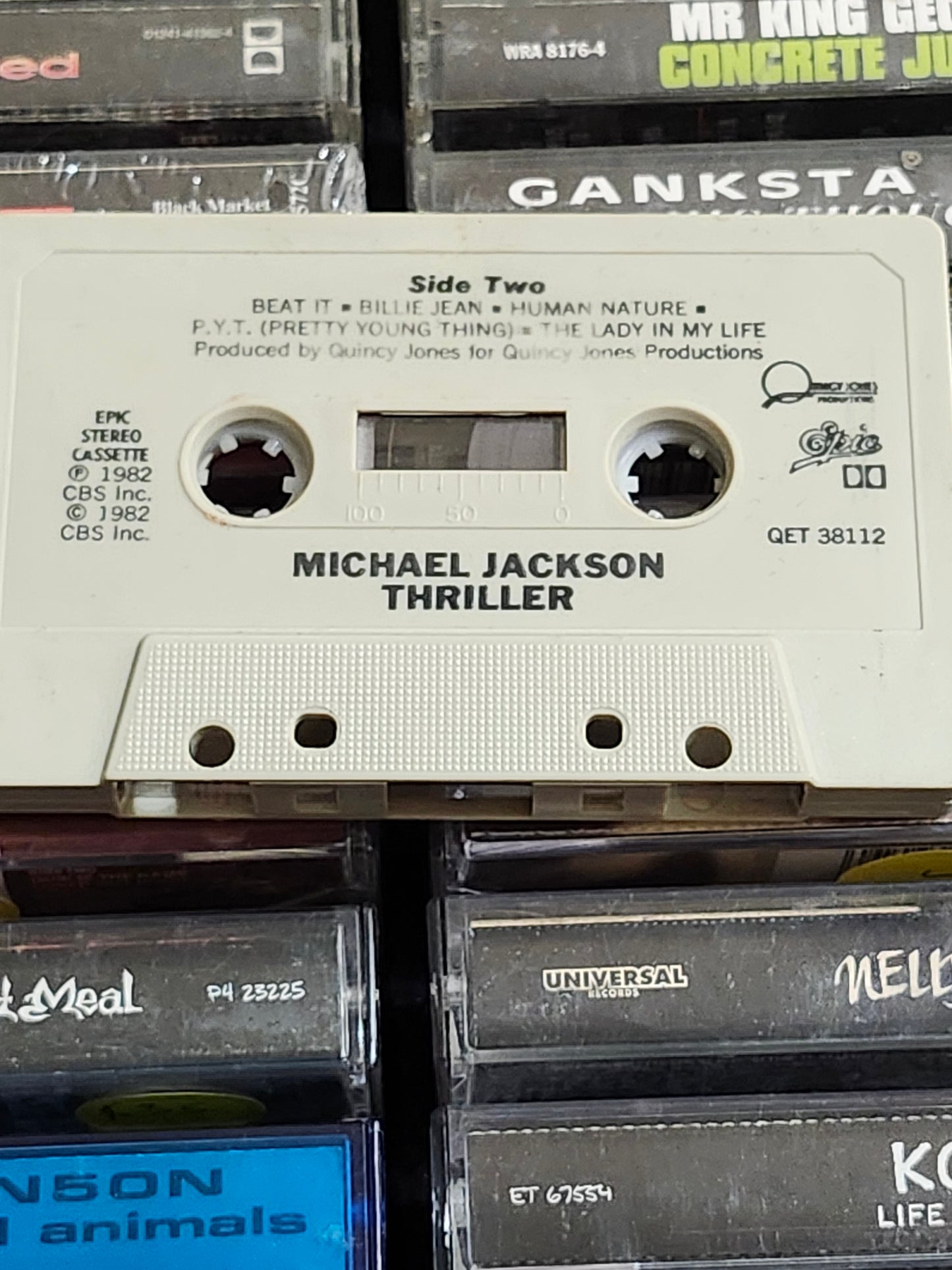 Michael Jackson Thriller  Cassette Tape