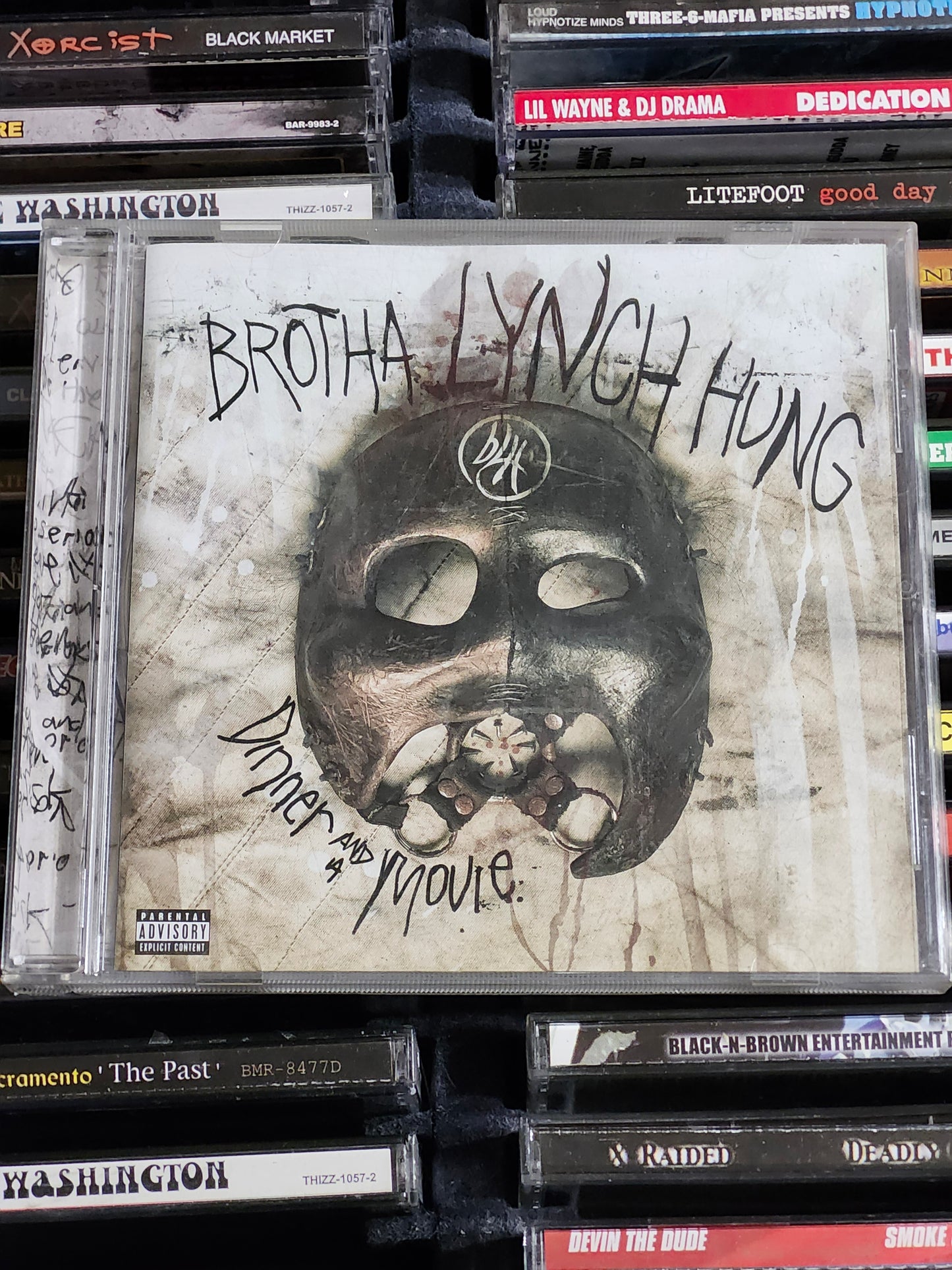Brotha Lynch Dinner And A Movie CD Daz Kurupt Snoop Tech N9ne Rare HTF Strange