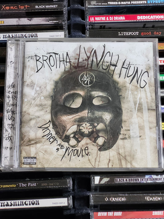 Brotha Lynch Dinner And A Movie CD Daz Kurupt Snoop Tech N9ne Rare HTF Strange