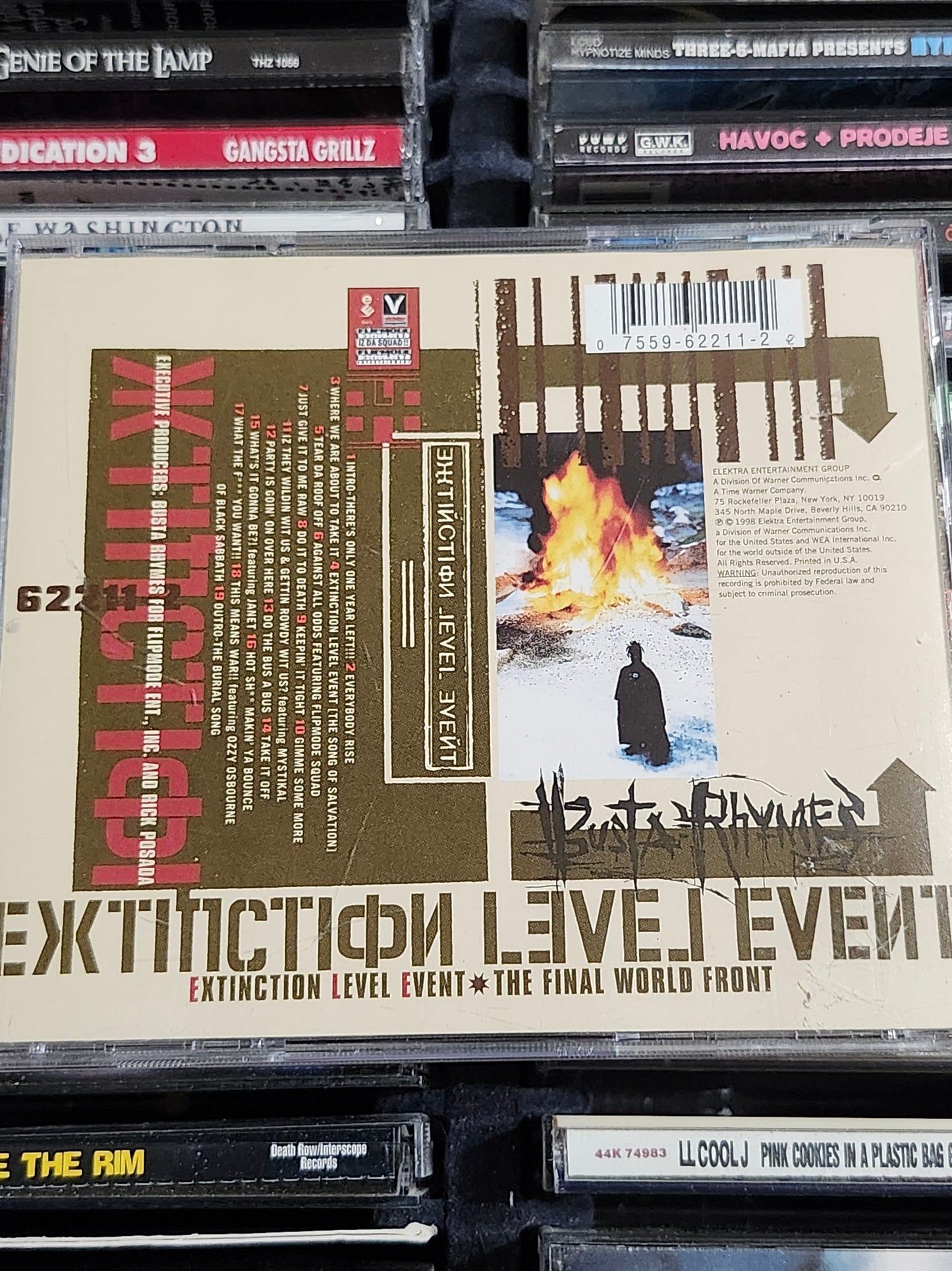 Busta Rhymes Extinction Level Event CD ELE