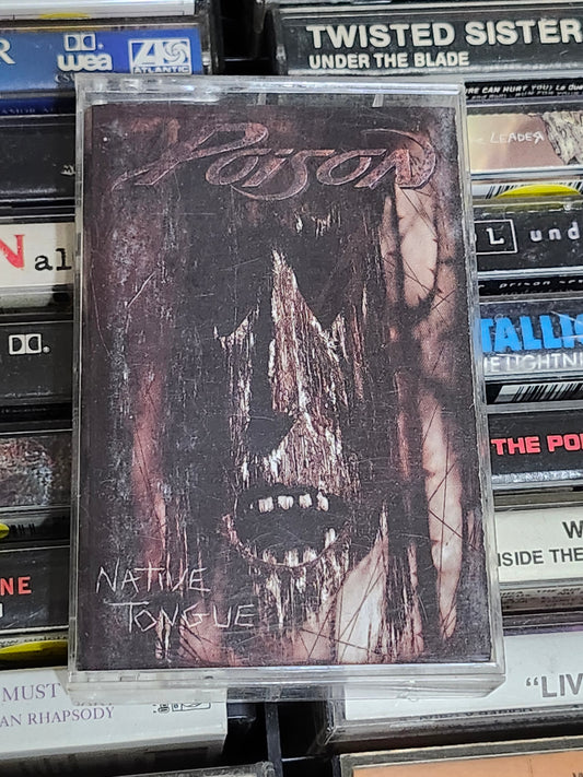 Poison -  Native Tongue Cassette Tape