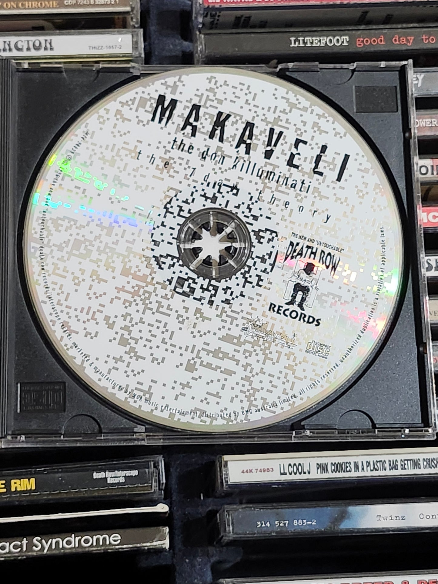 2pac Makaveli The Don Killuminati The 7 Day Theory CD Original Rare HTF OOP