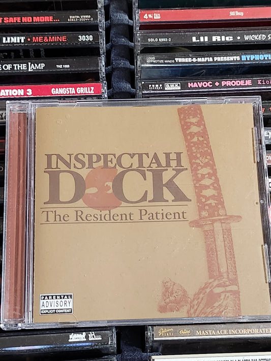 Inspectah Deck -Resident Patient CD Wu-Tang Rare HTF OOP