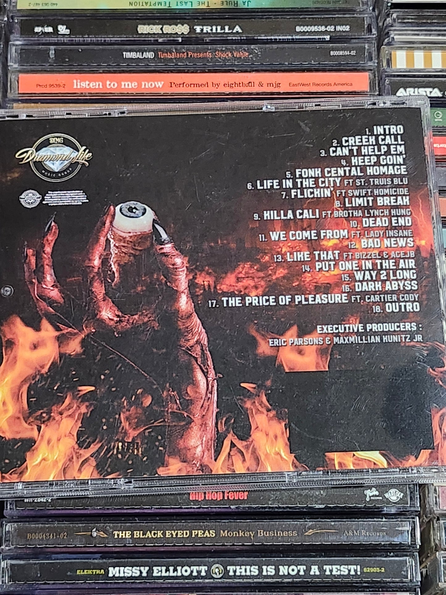 Lil Sicx The Devil's Advocate CD Cali Norcal Horrorcore Rap Brotha Lynch