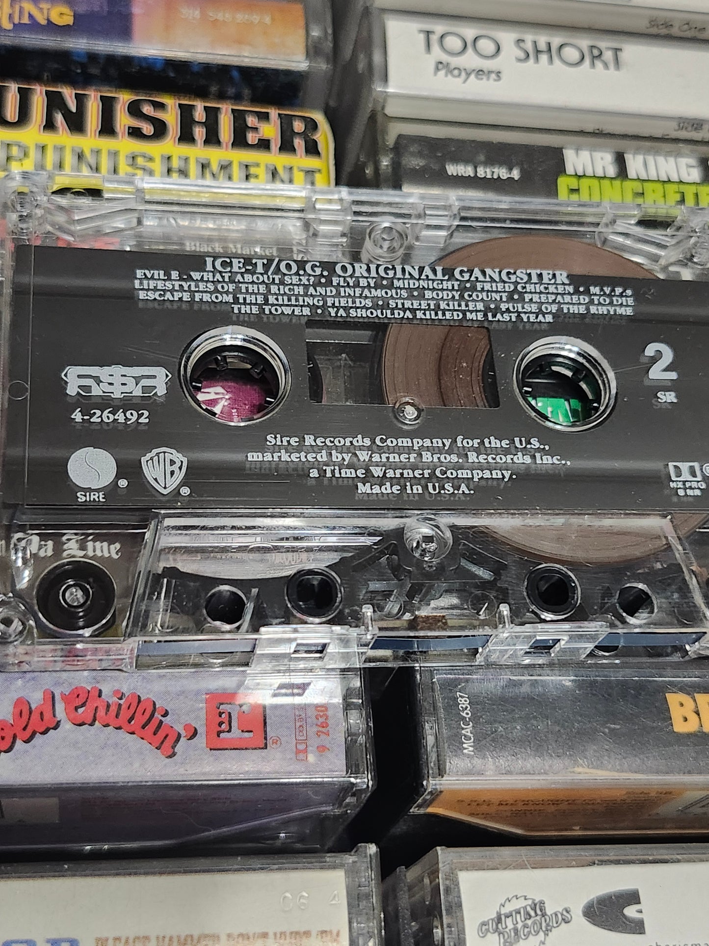 Ice-T - O.G. Original Gangster Cassette Tape OG