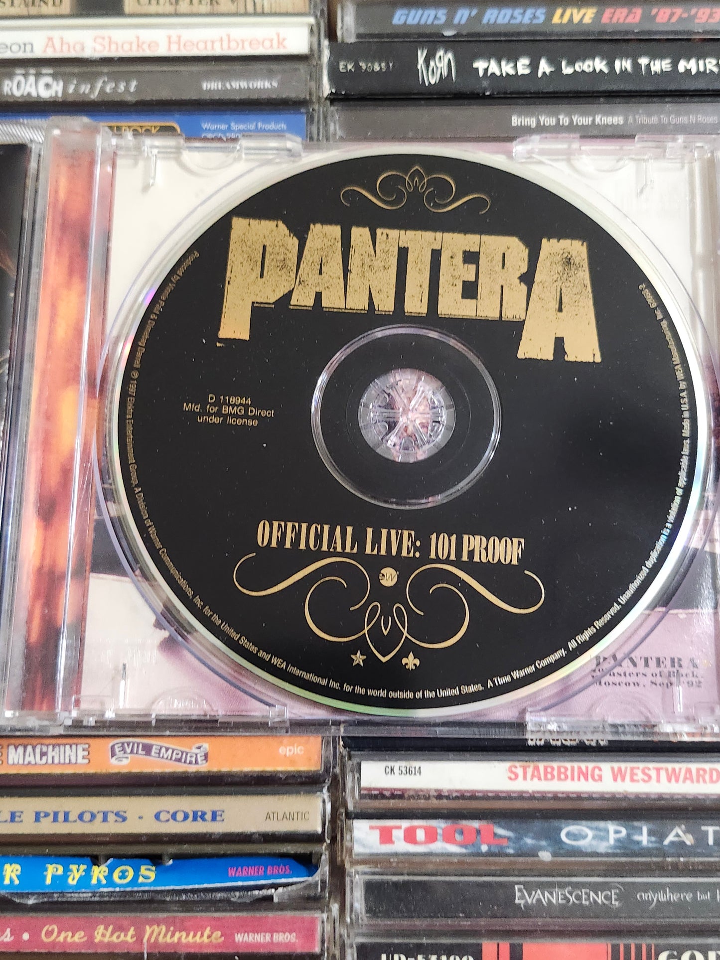Pantera: Official Live: 101 Proof CD
