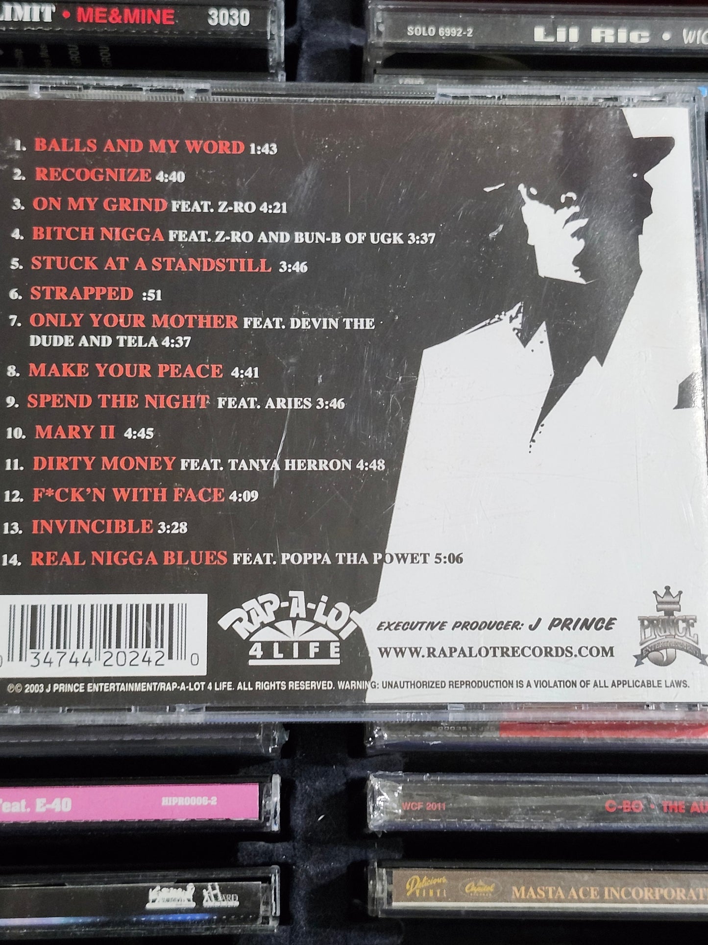 Scarface Balls And My Word CD