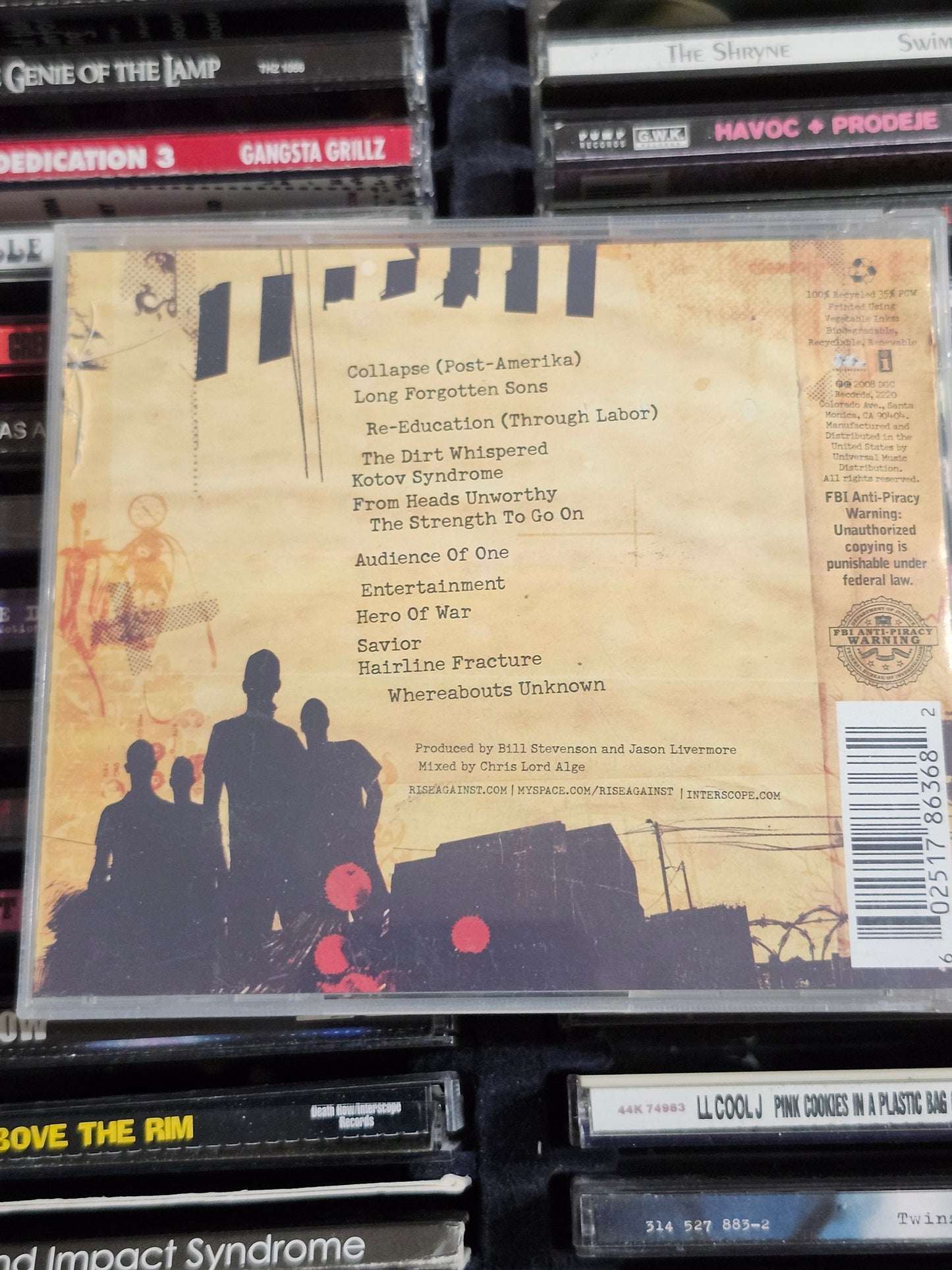 Rise Against: Appeal to Reason CD