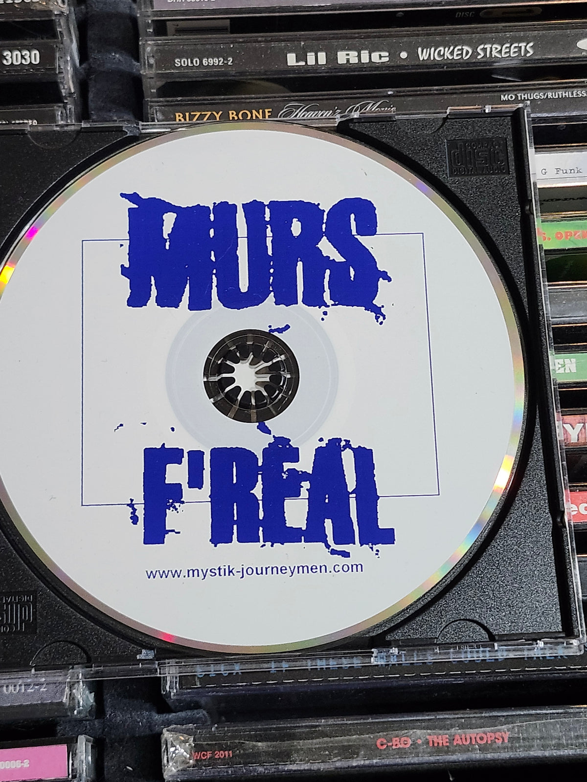 Murs F'real CD Signed Rare HTF OOP Living Legends Rap Grouch Asop Eligh