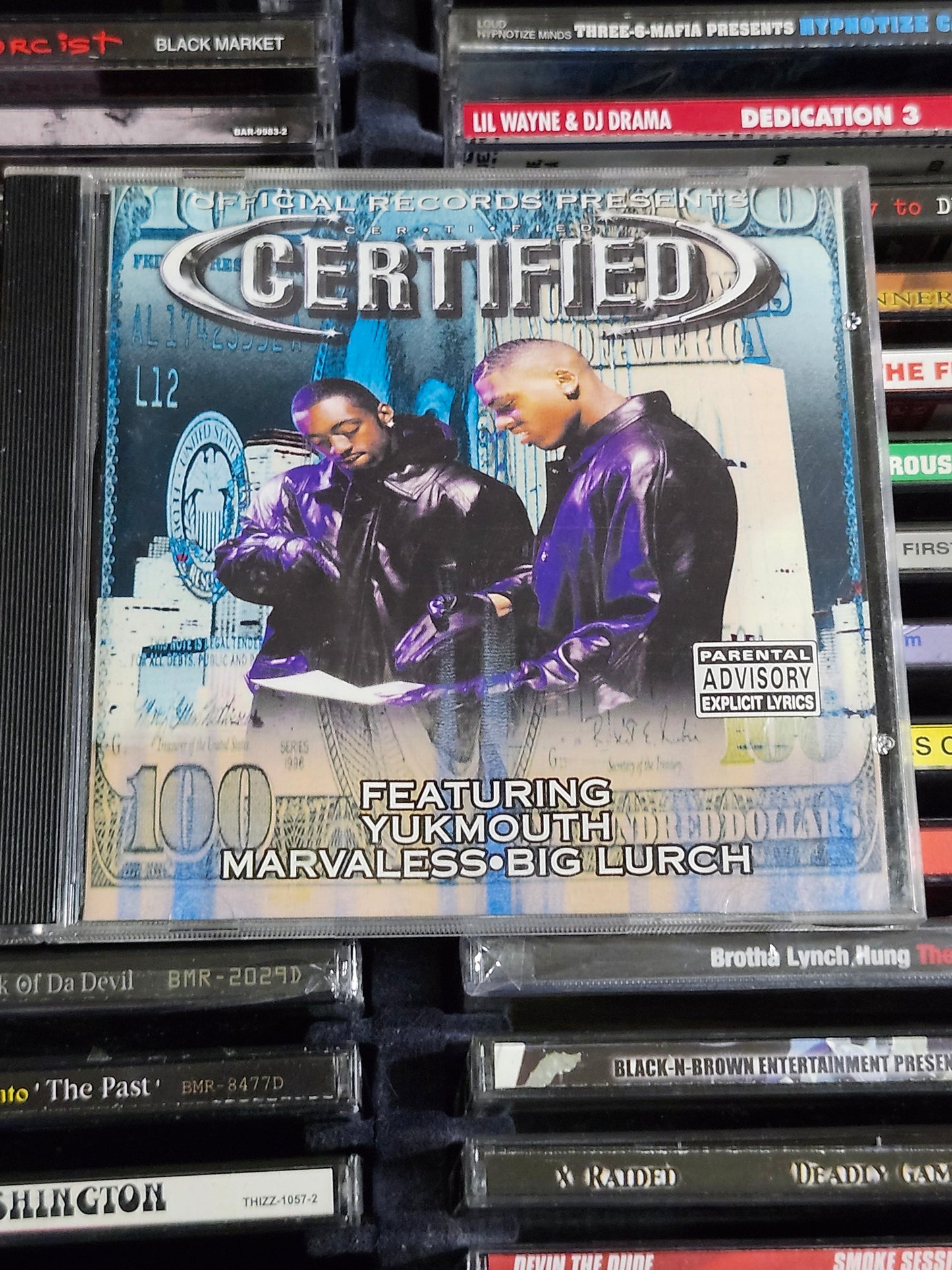 Certified CD Yukmouth Marvaless Norcal Sacramento Rap Rare HTF OOP
