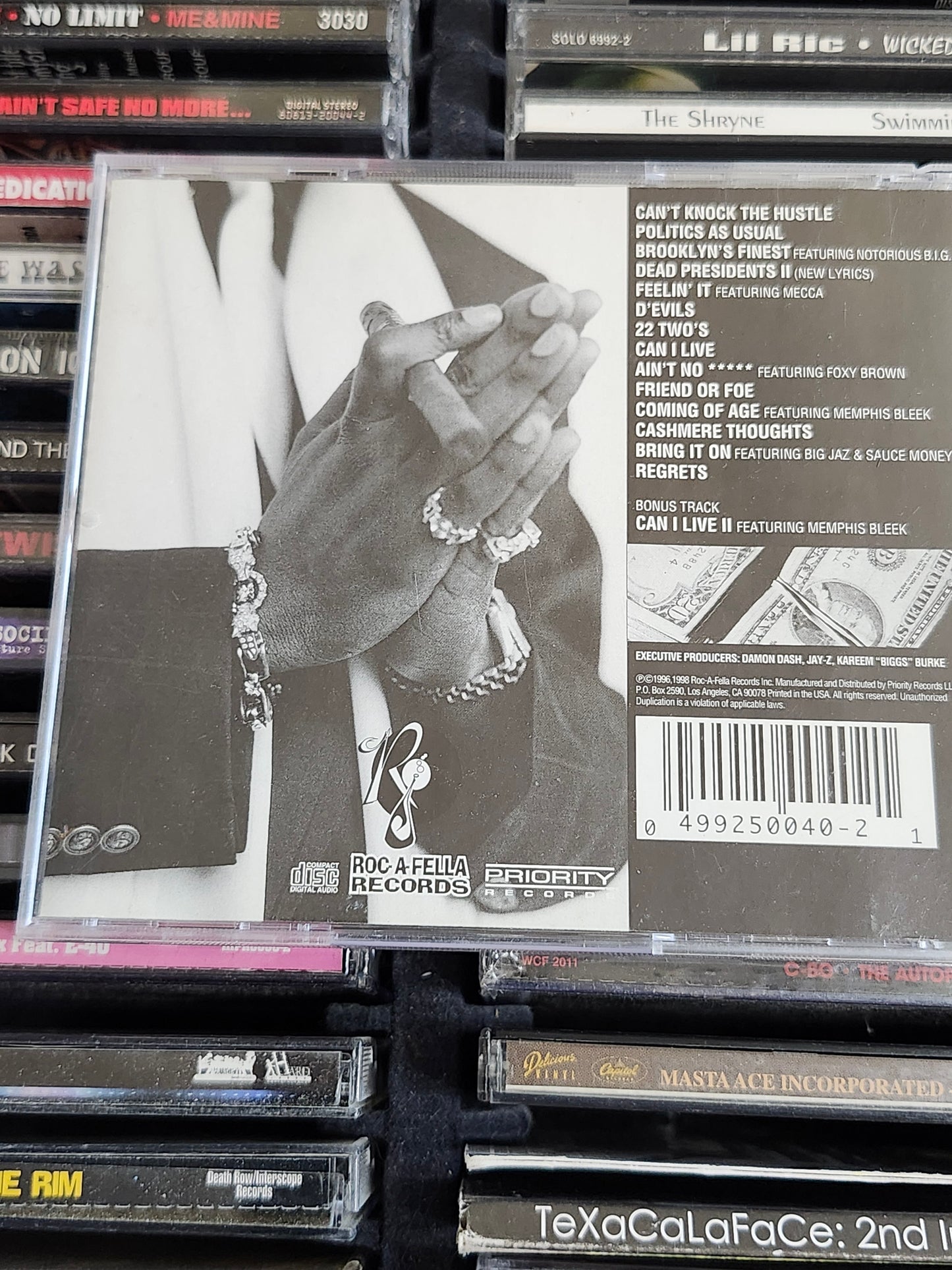 Jay-Z Reasonable Doubt CD