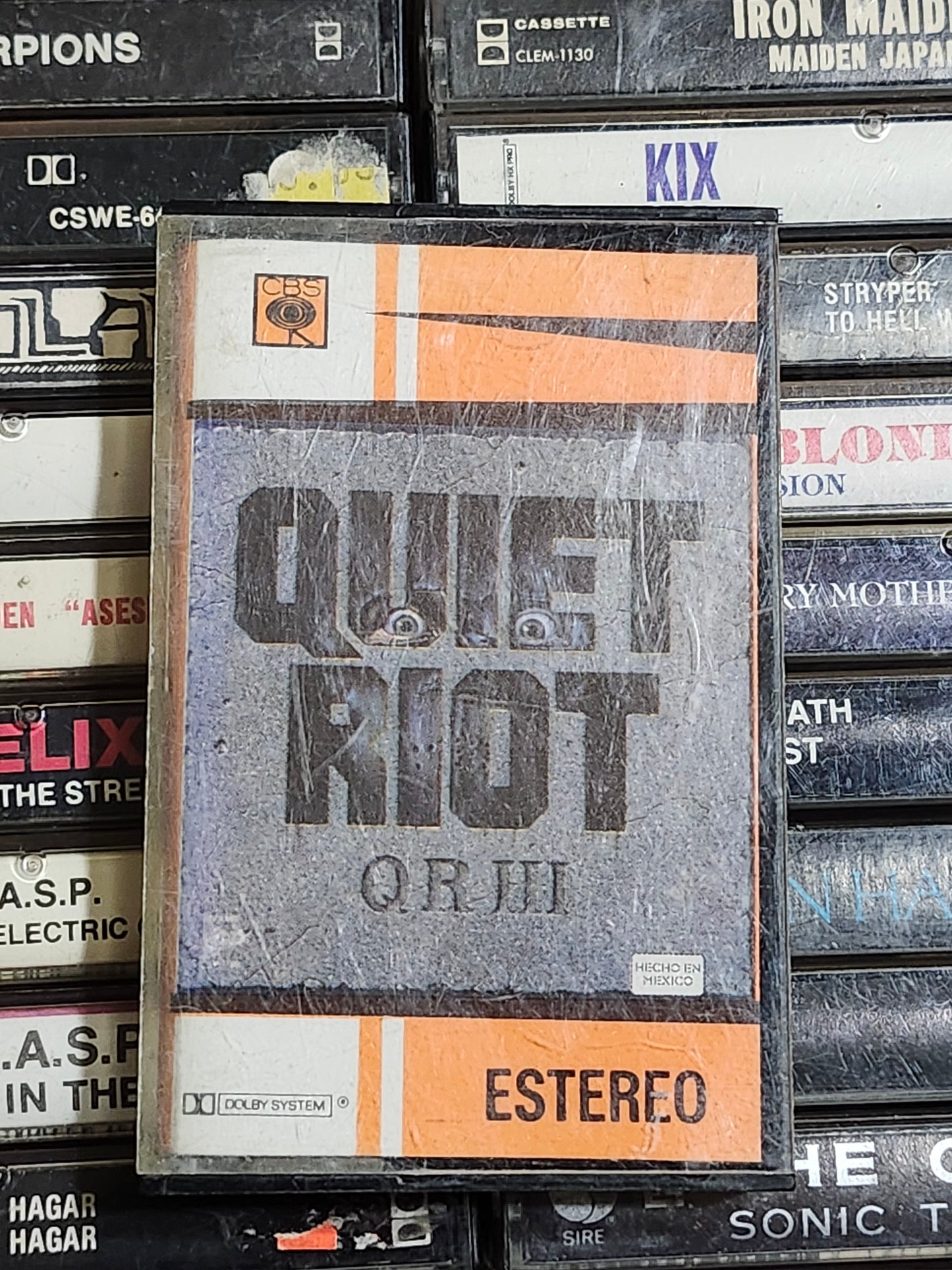 Quiet Riot ‎– QR III Cassette Import Rare HTF OOP