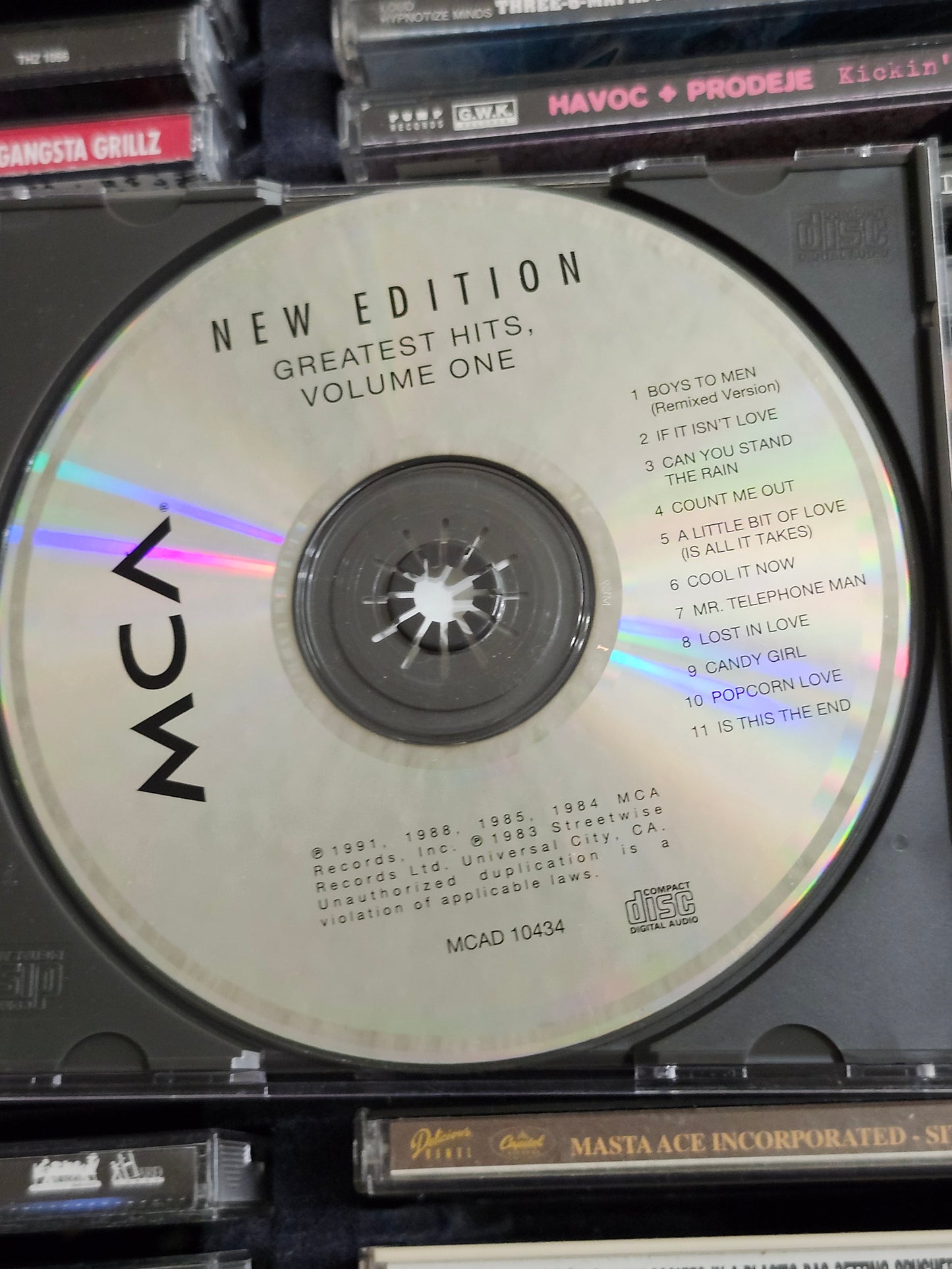New Edition's Greatest Hits Vol 1 CD