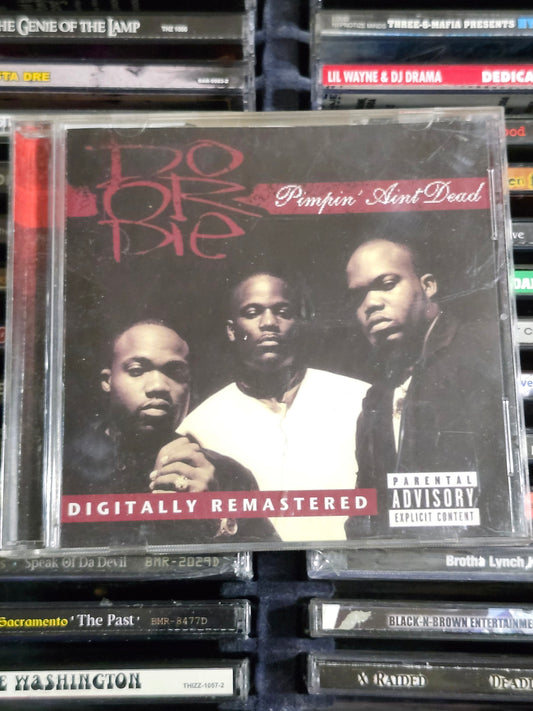 Do Or Die  Pimpin' Ain't Dead CD Remastered Twista Rare HTF OOP