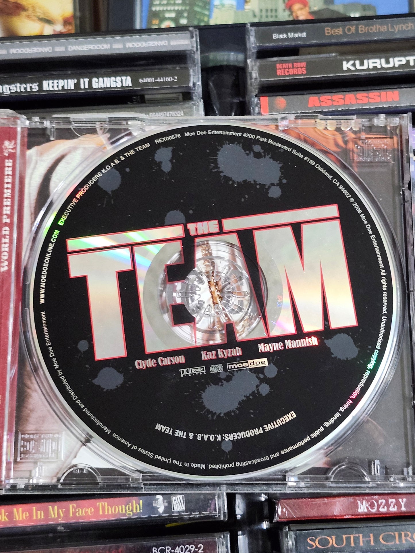 The Team: World Premiere CD Keak Richie Rich Too Short Clyde Carson Hammer Kaz