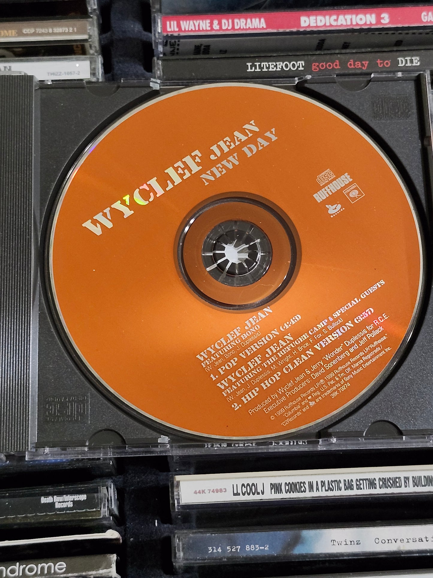 Wyclef Jean X Bono New Day CD U2