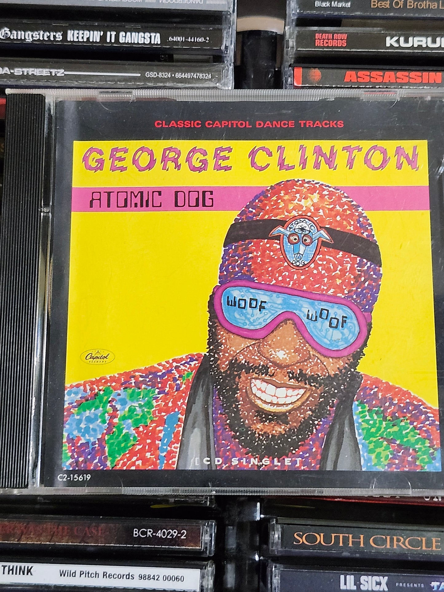 George Clinton Atomic Dog CD Single Funk