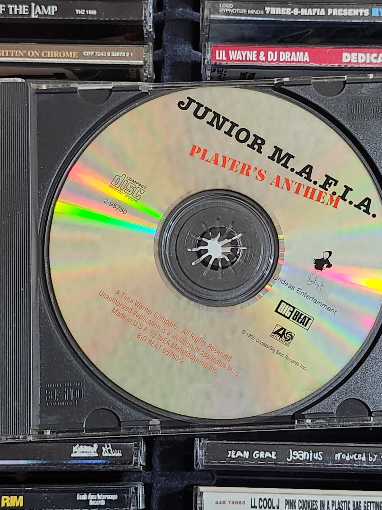 Junior Mafia Player's Anthem CD 6 Track Single Notorious B.I.G Biggie M.A.F.I.A