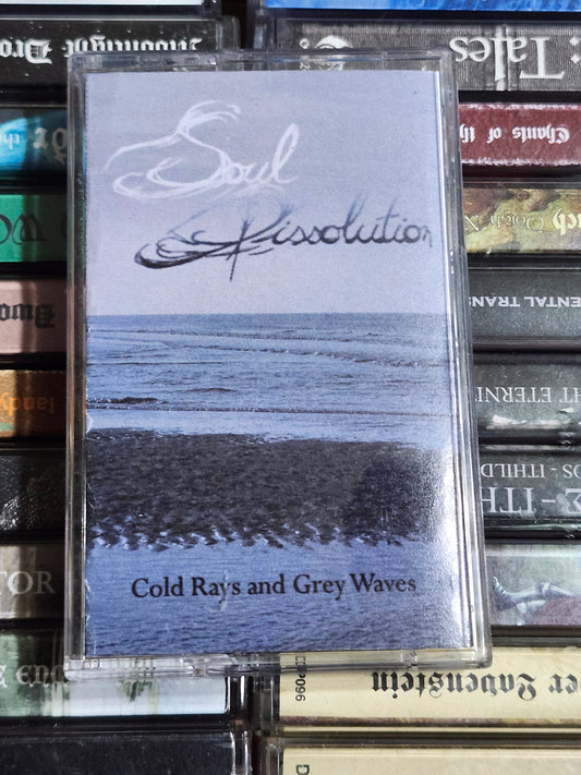 Soul Dissolution Cold Rays And Grey Waves - Black Metal Cassette Rare HTF OOP