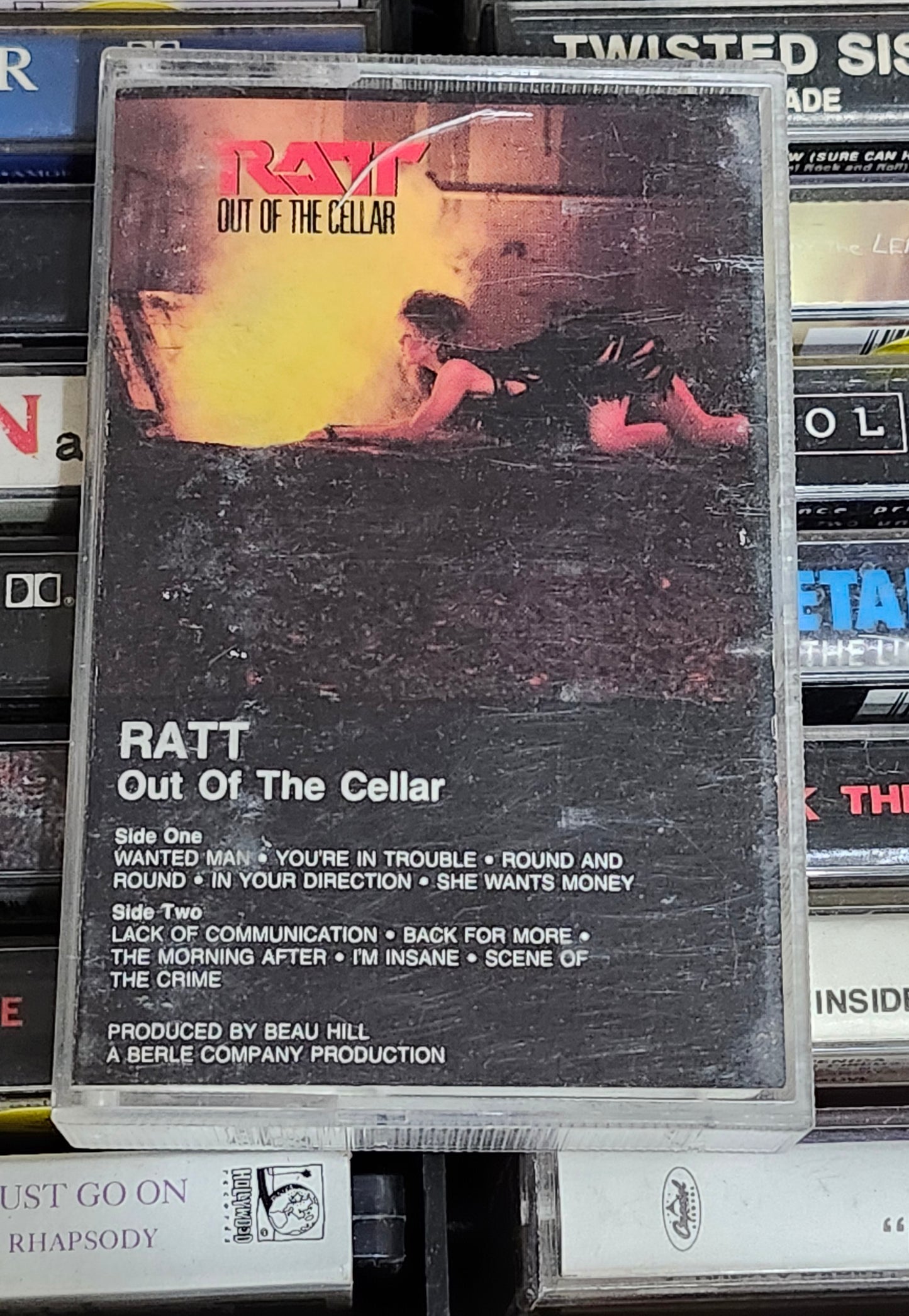 Ratt - Out Of The Cellar Cassette