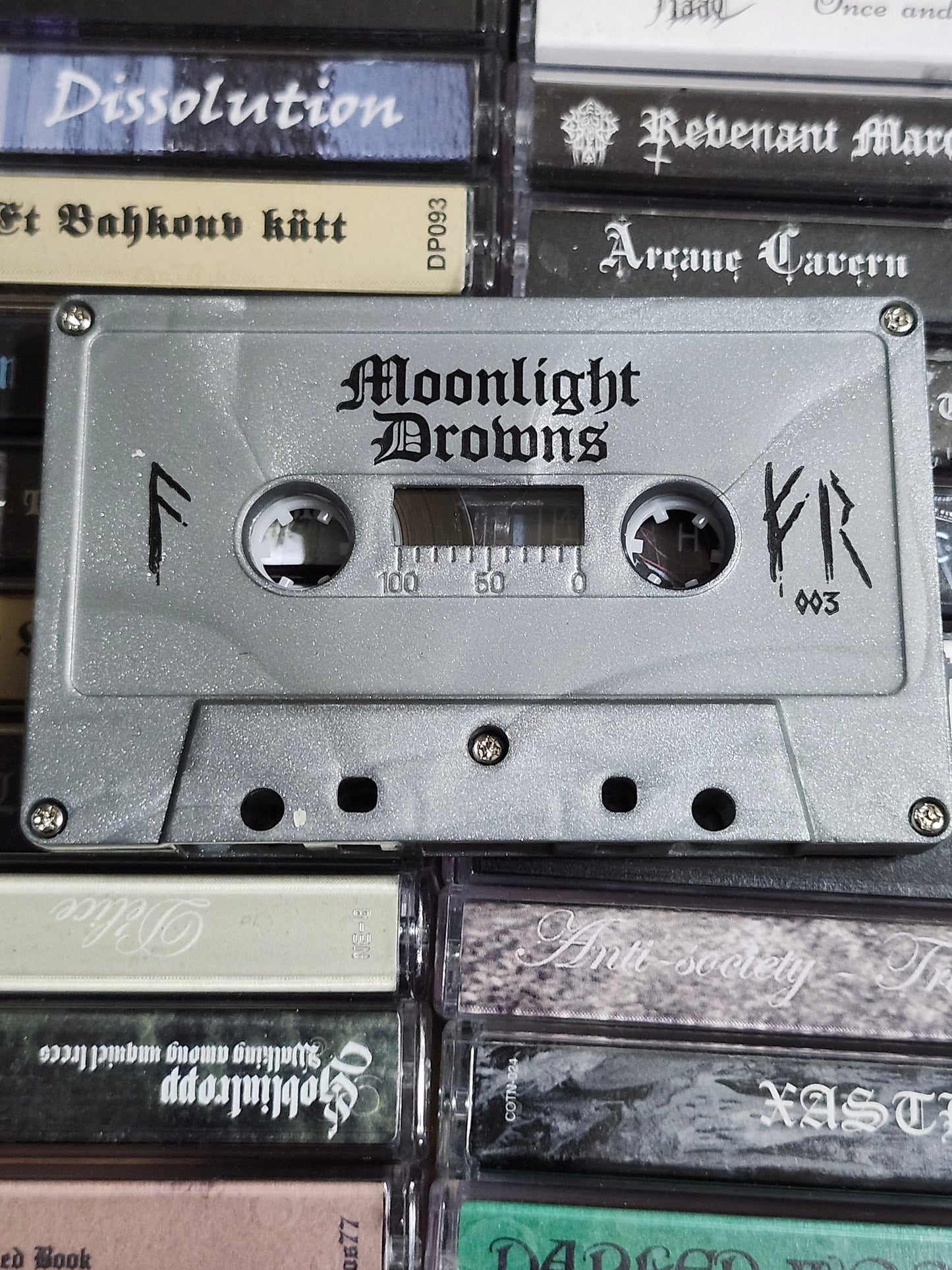 Moonlight Drowns The Stars Guide The Path Cassette Rare HTF OOP Metal