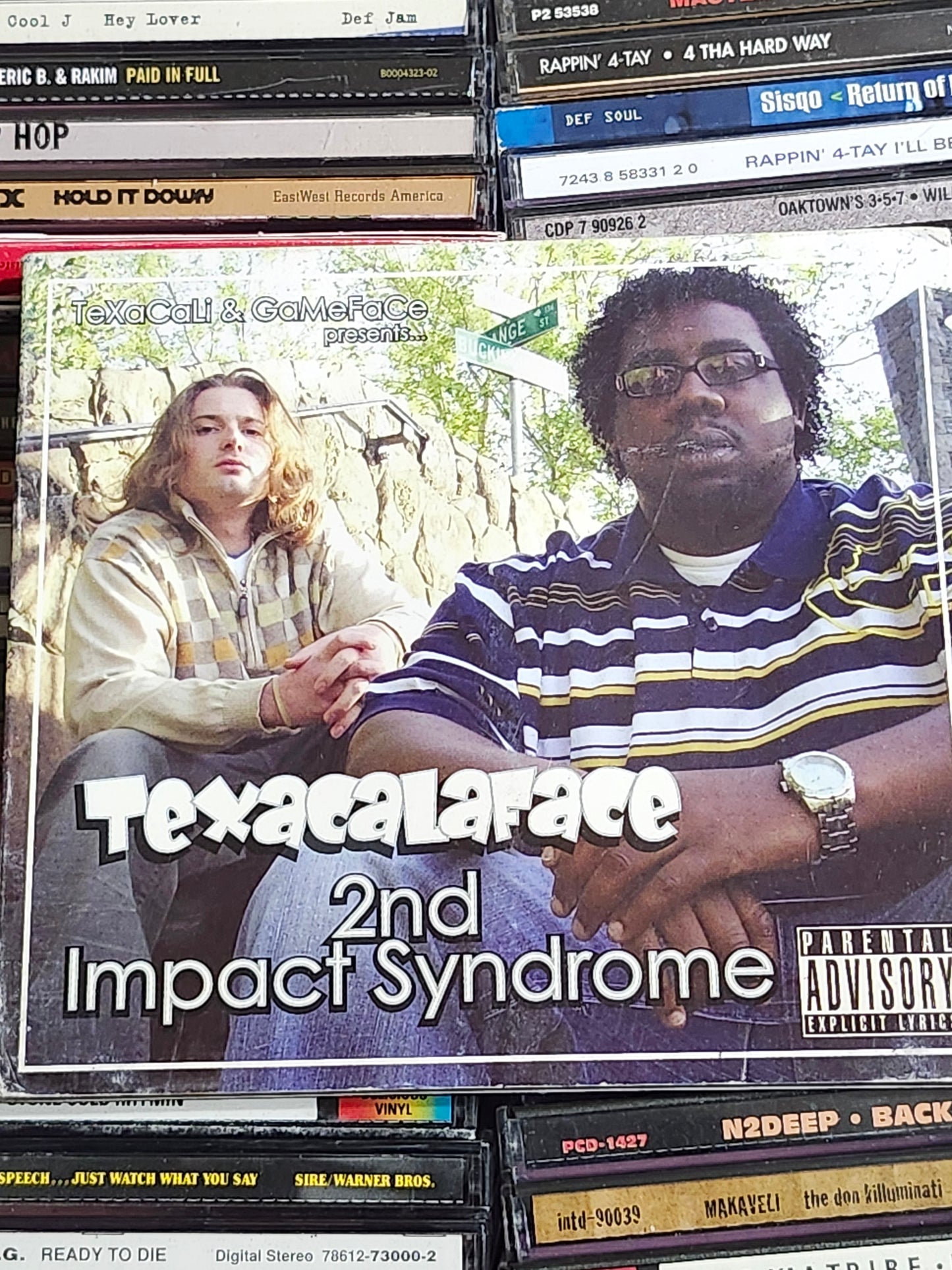 TeXaCaLaFace - 2nd Impact Syndrome CD Rare HTF OOP Rap