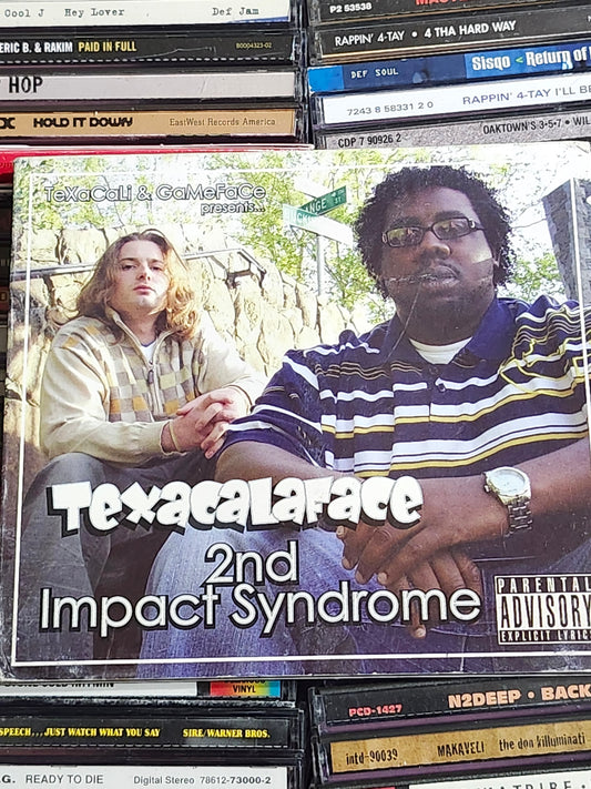 TeXaCaLaFace - 2nd Impact Syndrome CD Rare HTF OOP Rap