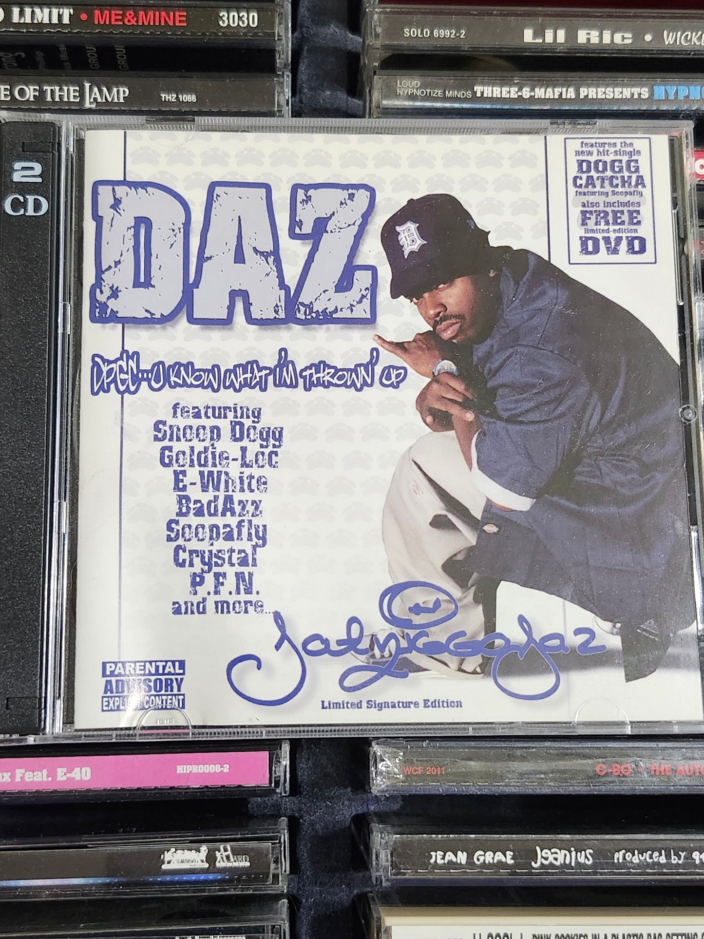 Daz U Know What I'm Throw N Up CD/DVD