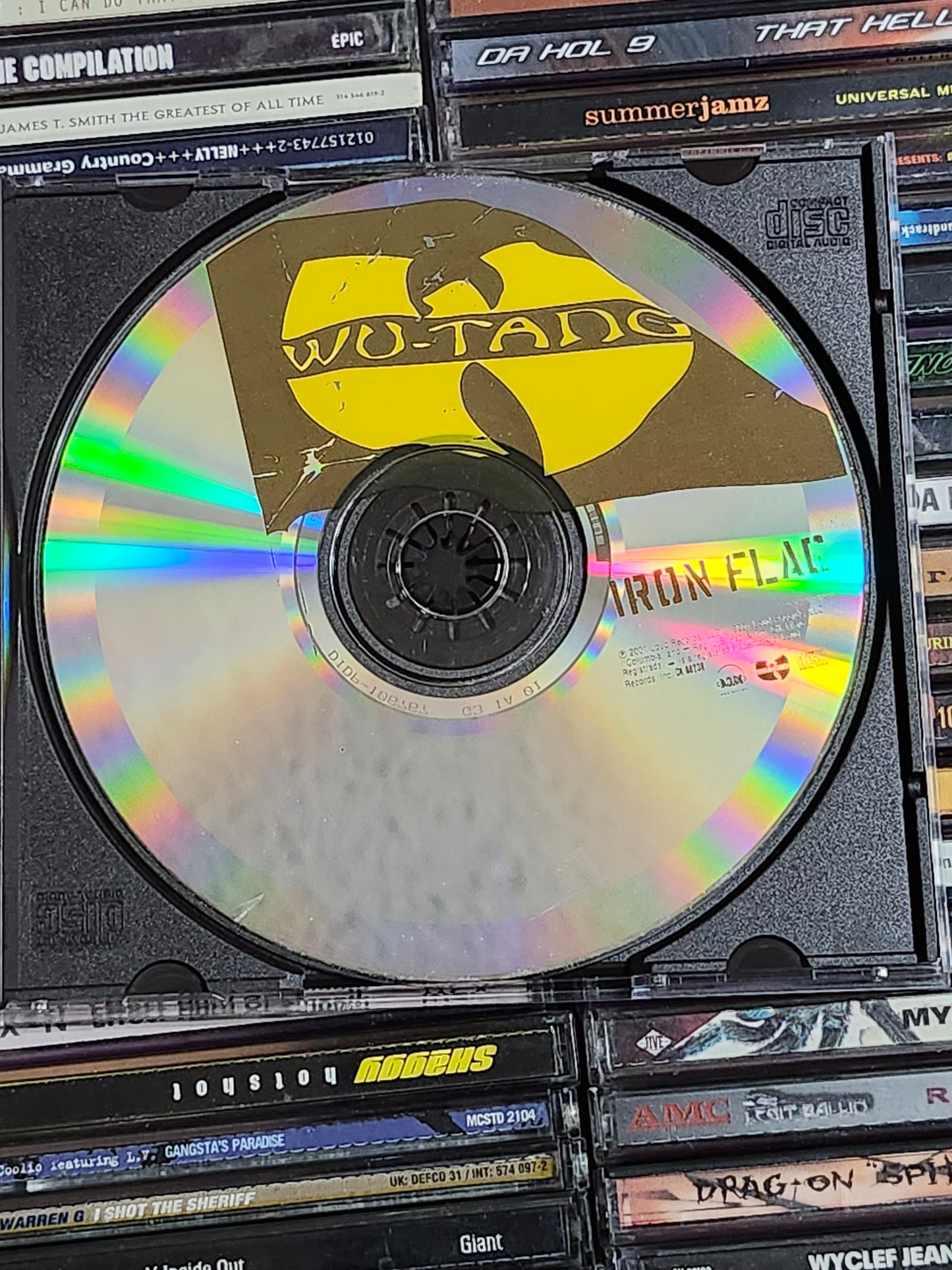 Wu Tang Clan - Iron Flag CD Ron Isley Flavor Flav Method Man RZA GZA Raekwon