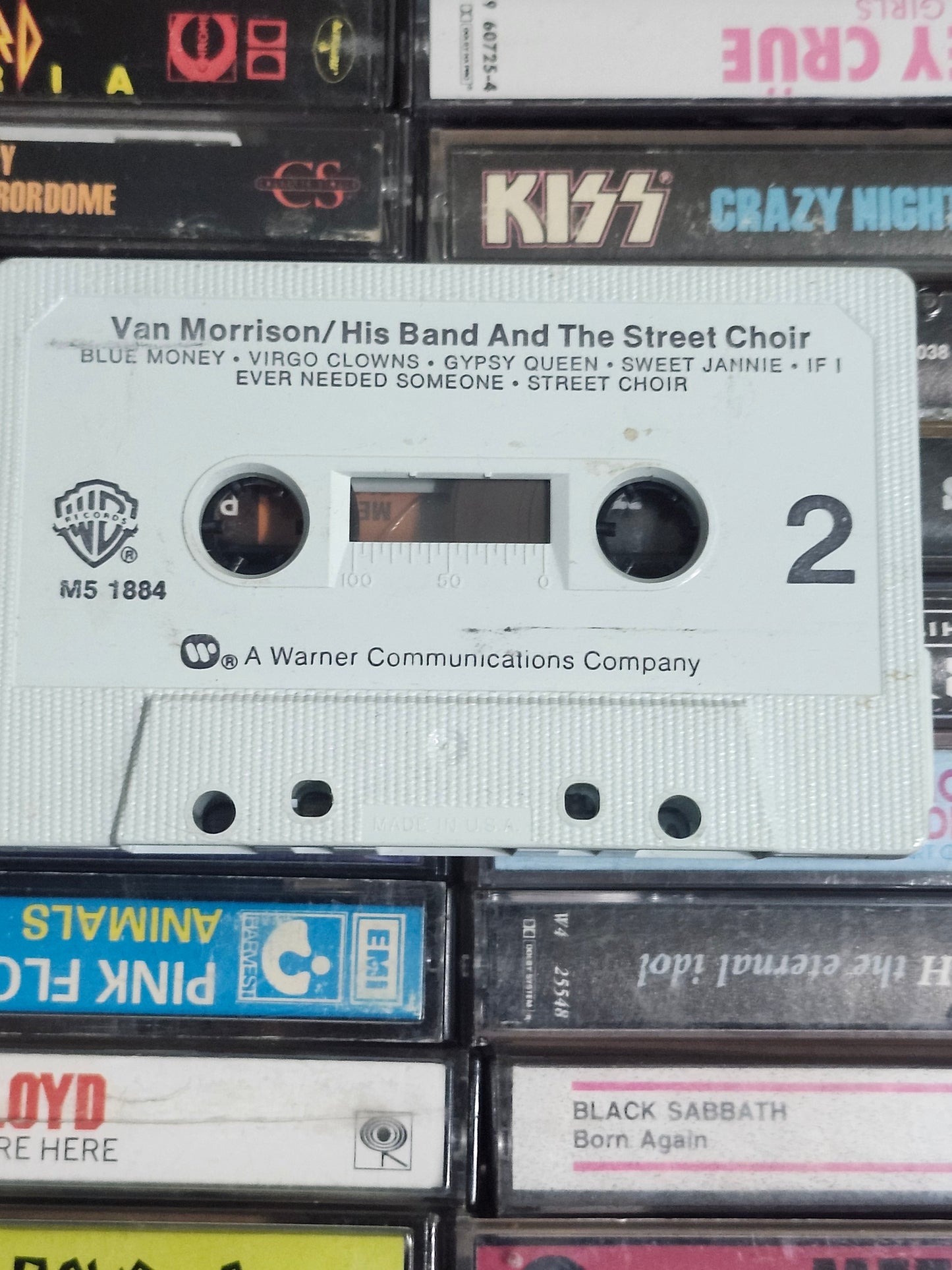 Van Morrison – His Band And The Street Choir - Cassette Tape