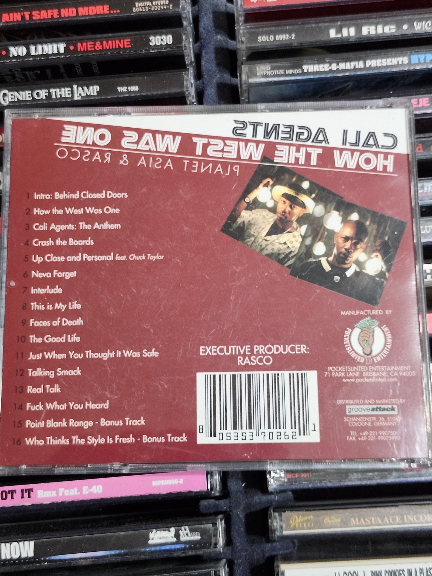 Cali Agents How The West Was Won CD Signed Deluxe Planet Asia Rasco Rare HTF OOP