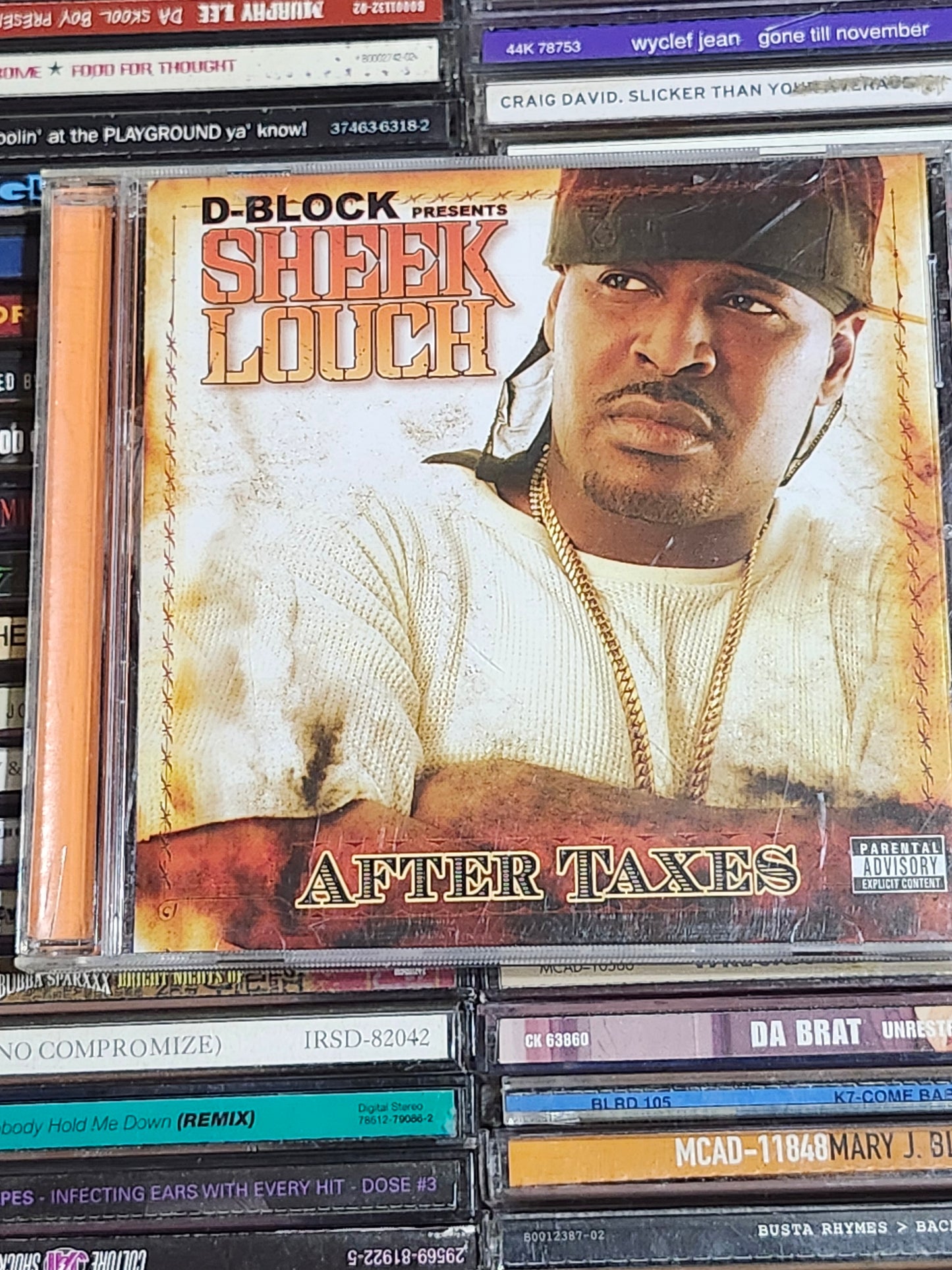 Sheek Louch After Taxes CD Lox Fabolous Redman Styles P Jadakiss Ghostface