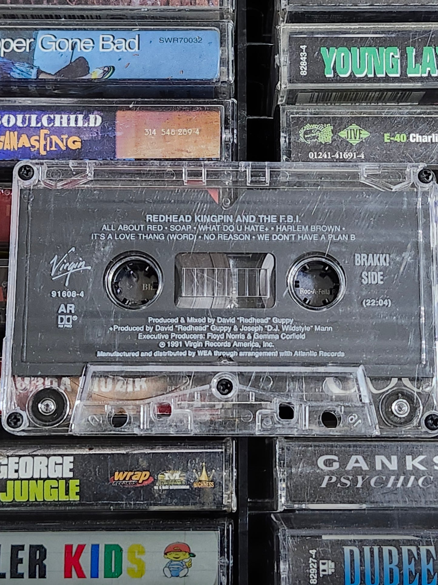 Redhead Kingpin and the FBI The Album with no Name Music Tape Cassette