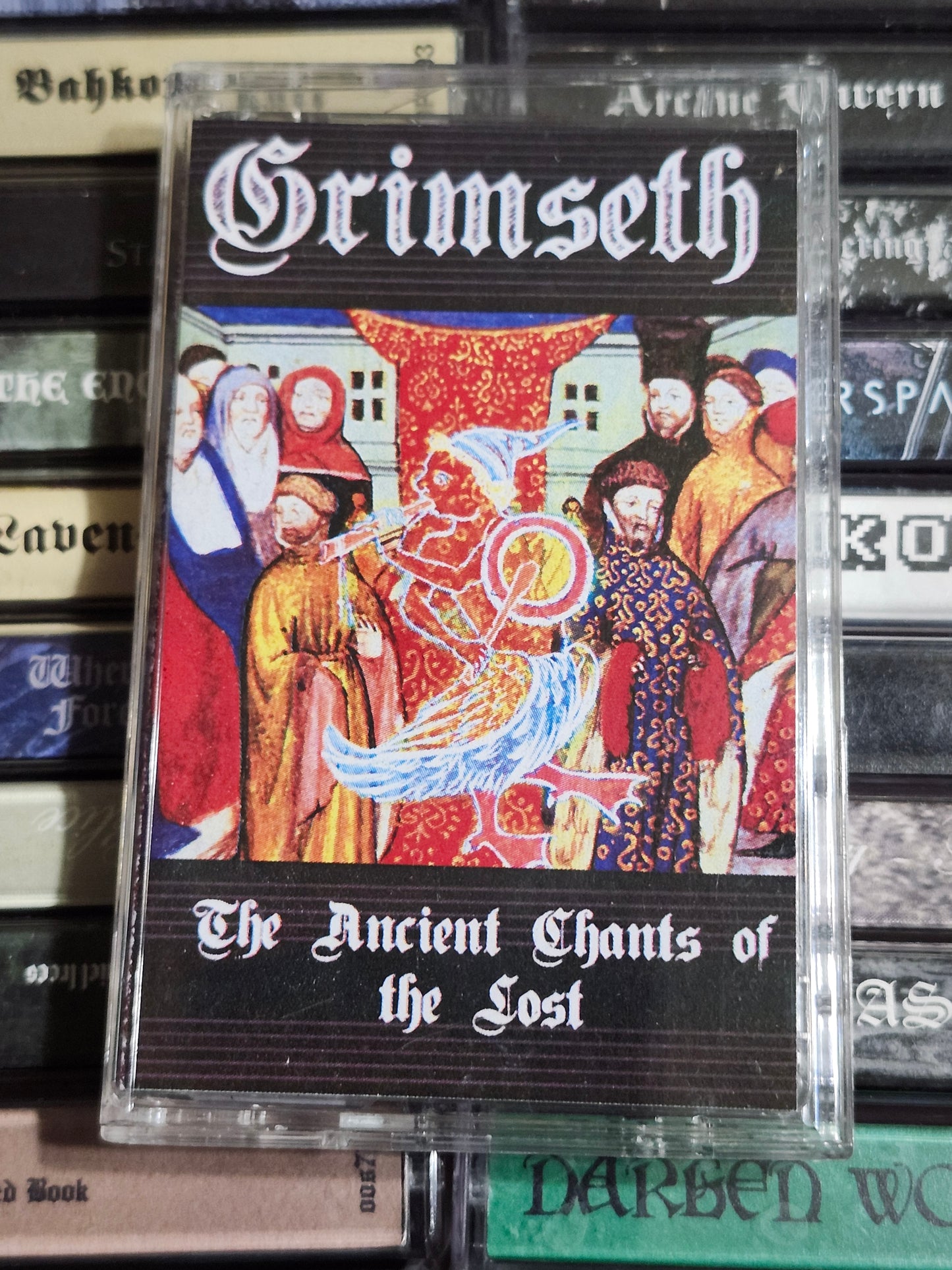 Grimseth Ancient Tales Of The Lost Cassette Rare HTF OOP Metal