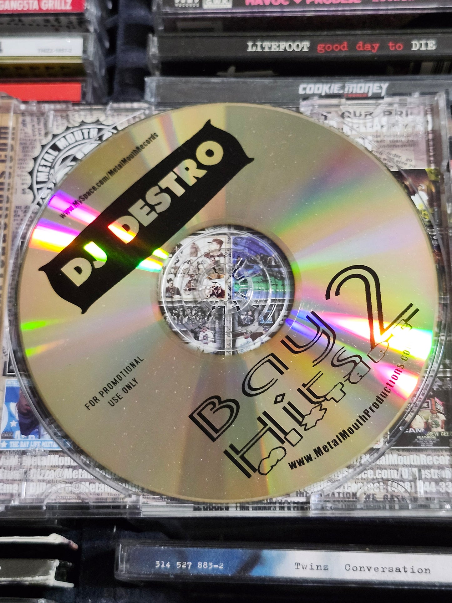 Dj Destro Bay Hits 2 Mixtape CD Keak RBL Posse Too Short